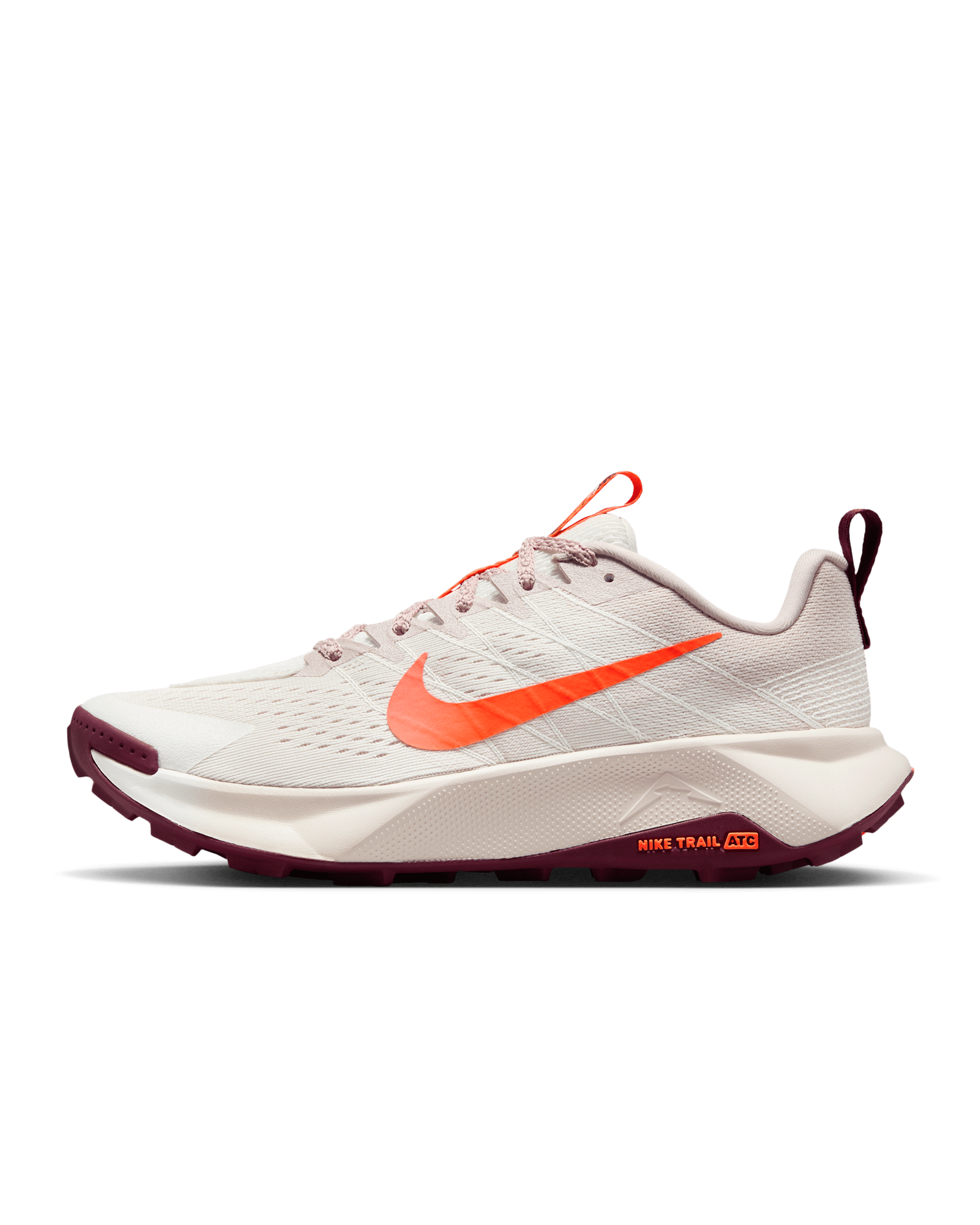 Nike Wildhorse 10 Women's Trail-Running Shoes - Sail/Silt Red/Dark Team Red/Hyper Crimson