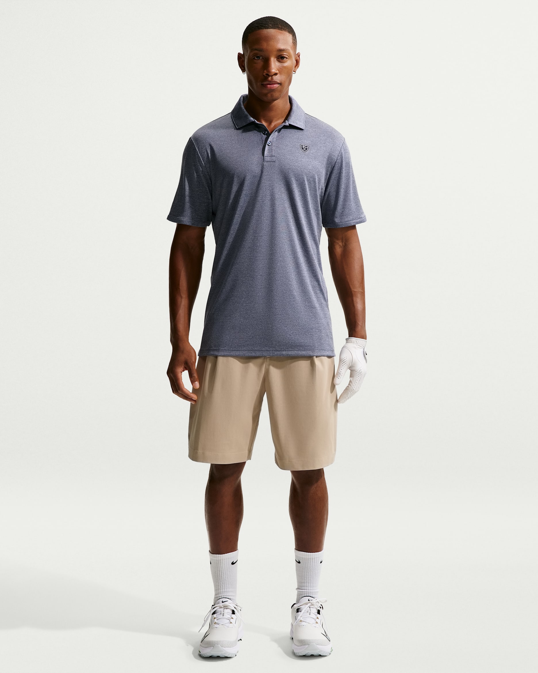 Nike Par Men's Dri-FIT Golf Shorts - Limestone/Black/Limestone