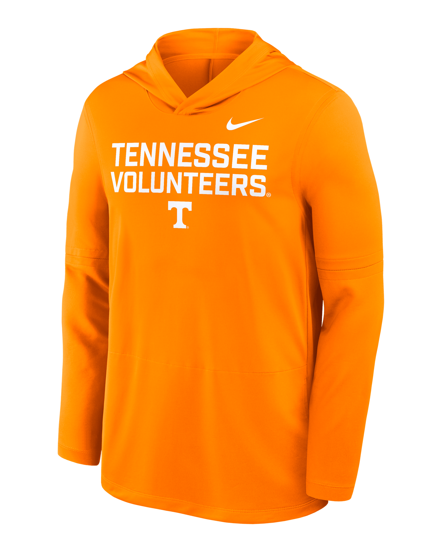 Tennessee Sideline Men's Nike Dri-FIT College Long-Sleeve Hooded Top - Team Orange