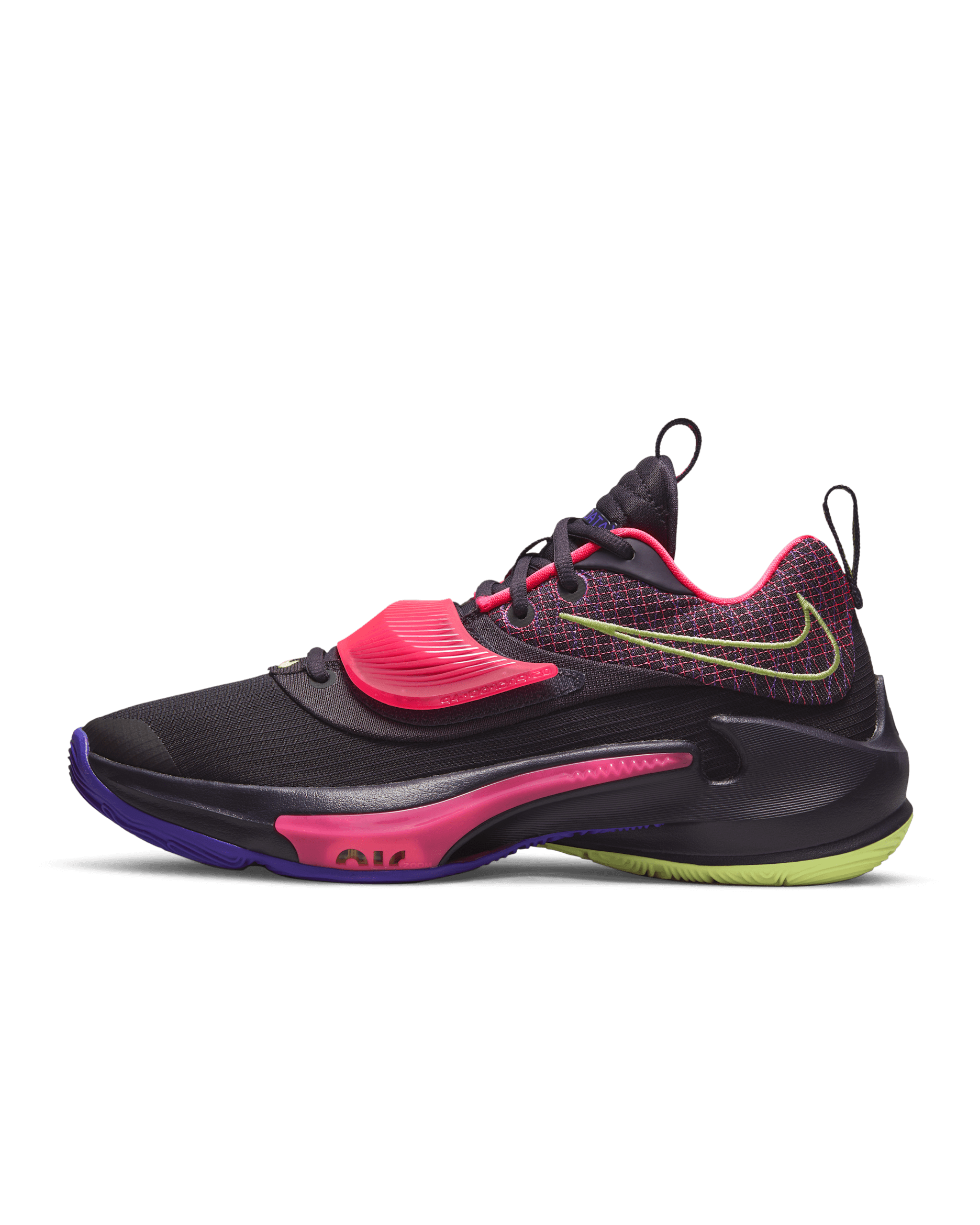 Freak 3 Basketball Shoes - Cave Purple/Pink Blast/Fierce Purple/Light Lemon Twist