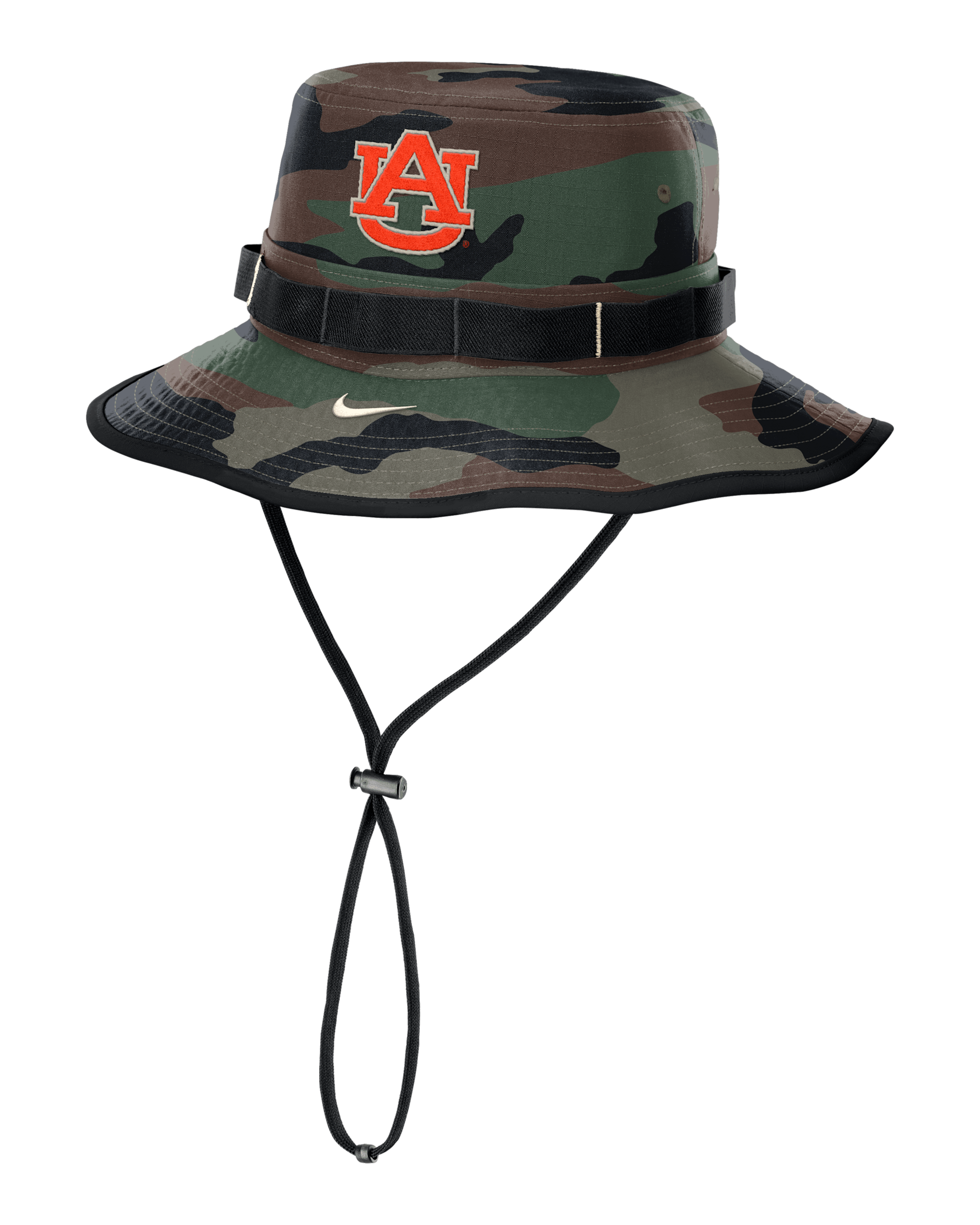 Auburn 2025 Military Appreciation Boonie Men's Nike Dri-FIT College Bucket Hat - Olive