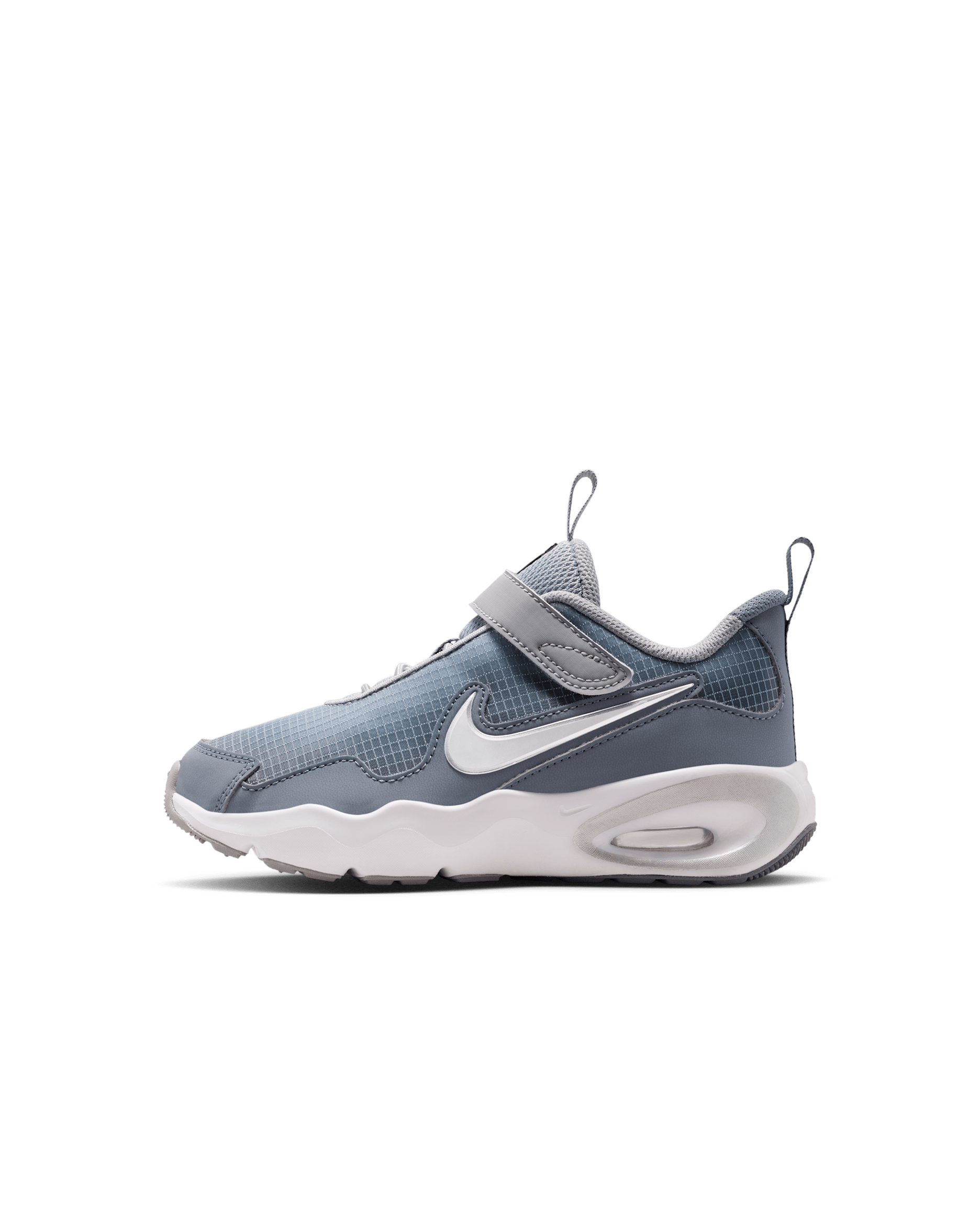 Tenis para niños de preescolar Nike Air Max Nova - Gris cemento/Carbón claro/Fantasma/Plata metalizado