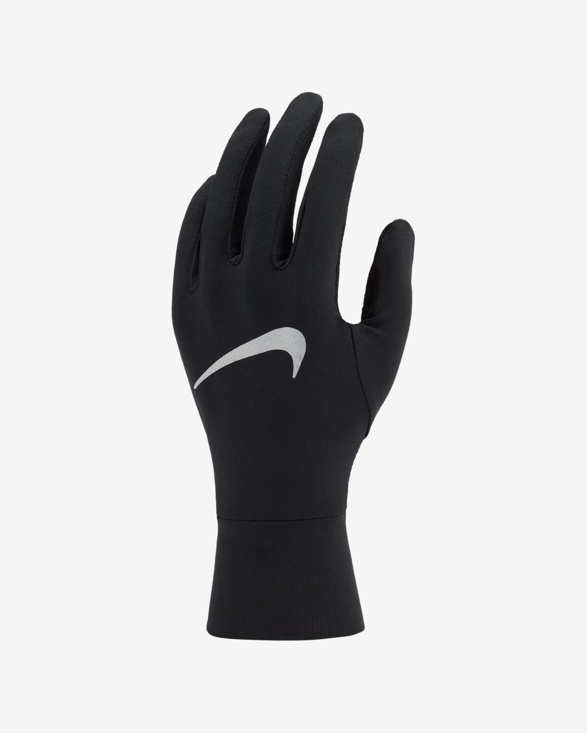 Guantes de running para mujer Nike Accelerate - Negro/Negro/Plata