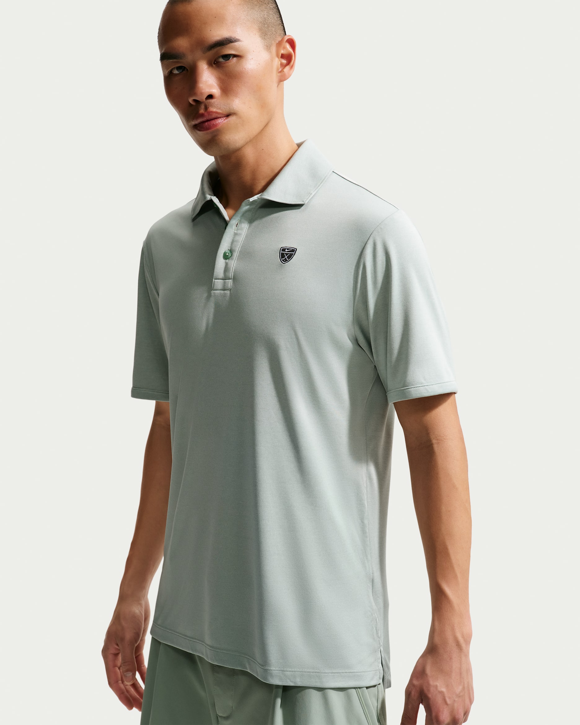 ナイキ パー メンズ Dri-FIT ゴルフポロ - スチーム/スチーム