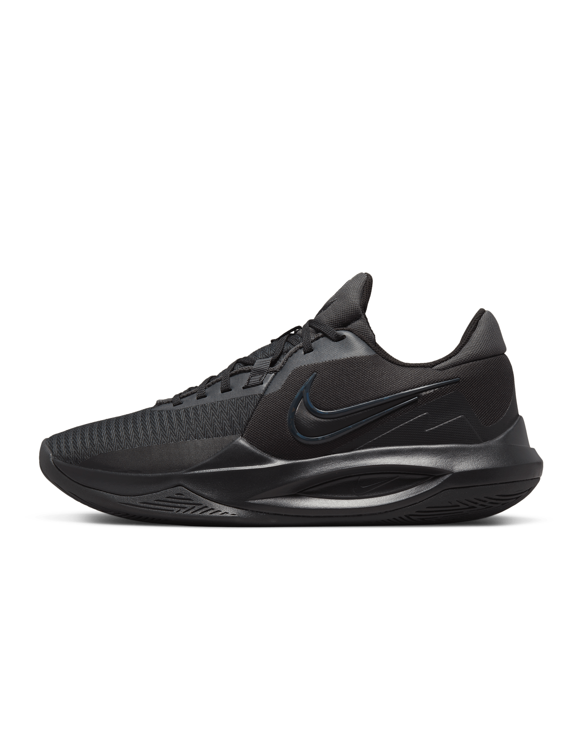 Nike Precision 6 Basketball Shoes - Black/Black/Anthracite