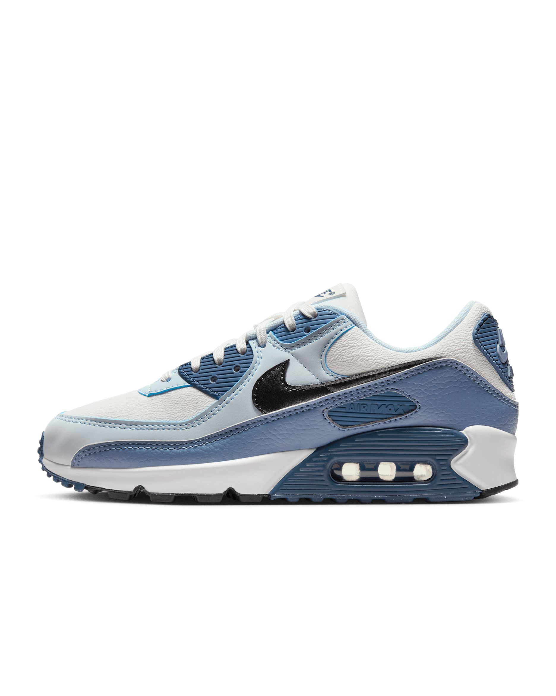Nike Air Max 90 Women's Shoes - Summit White/Ashen Slate/Blue Tint/Black