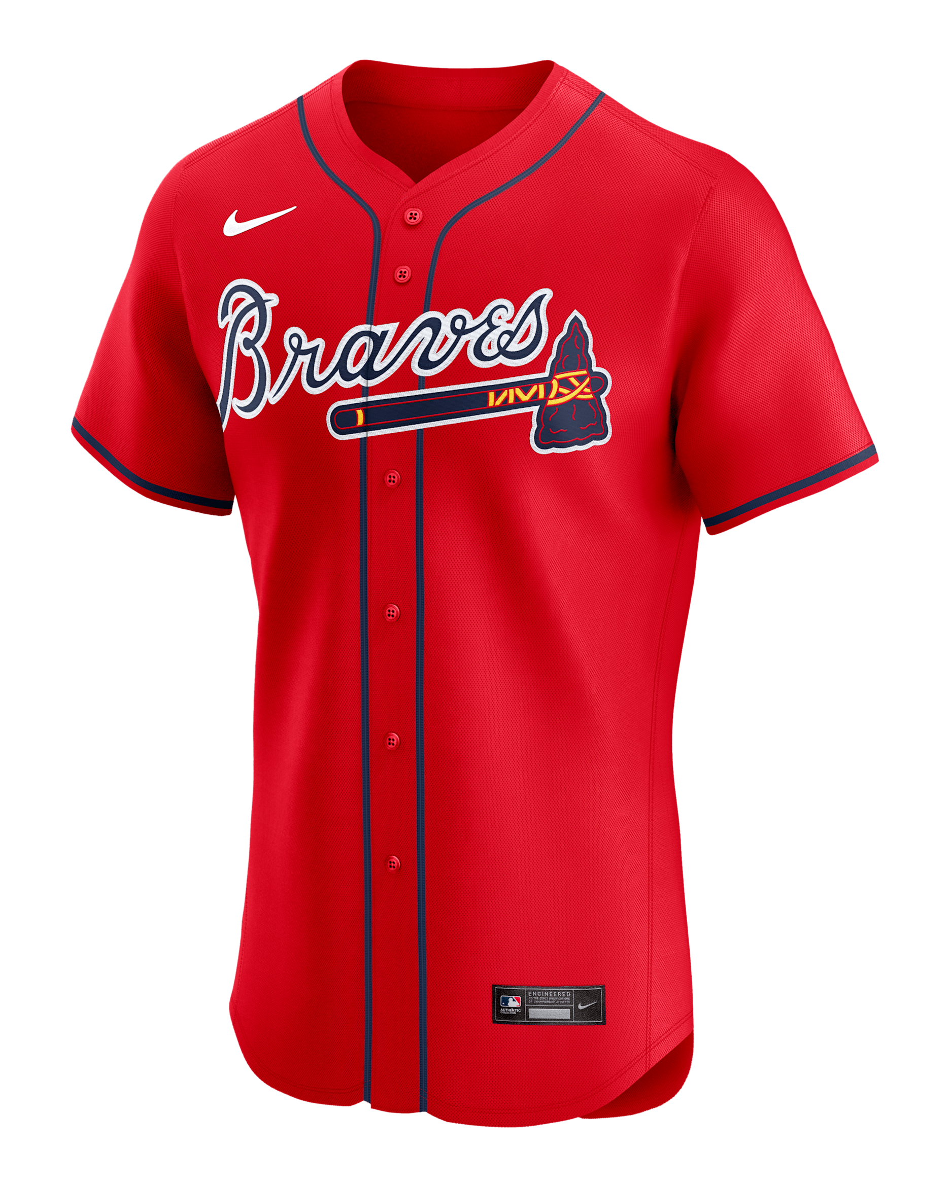 Ronald Acuña Jr. Atlanta Braves Men's Nike Dri-FIT ADV MLB Elite Jersey - Red