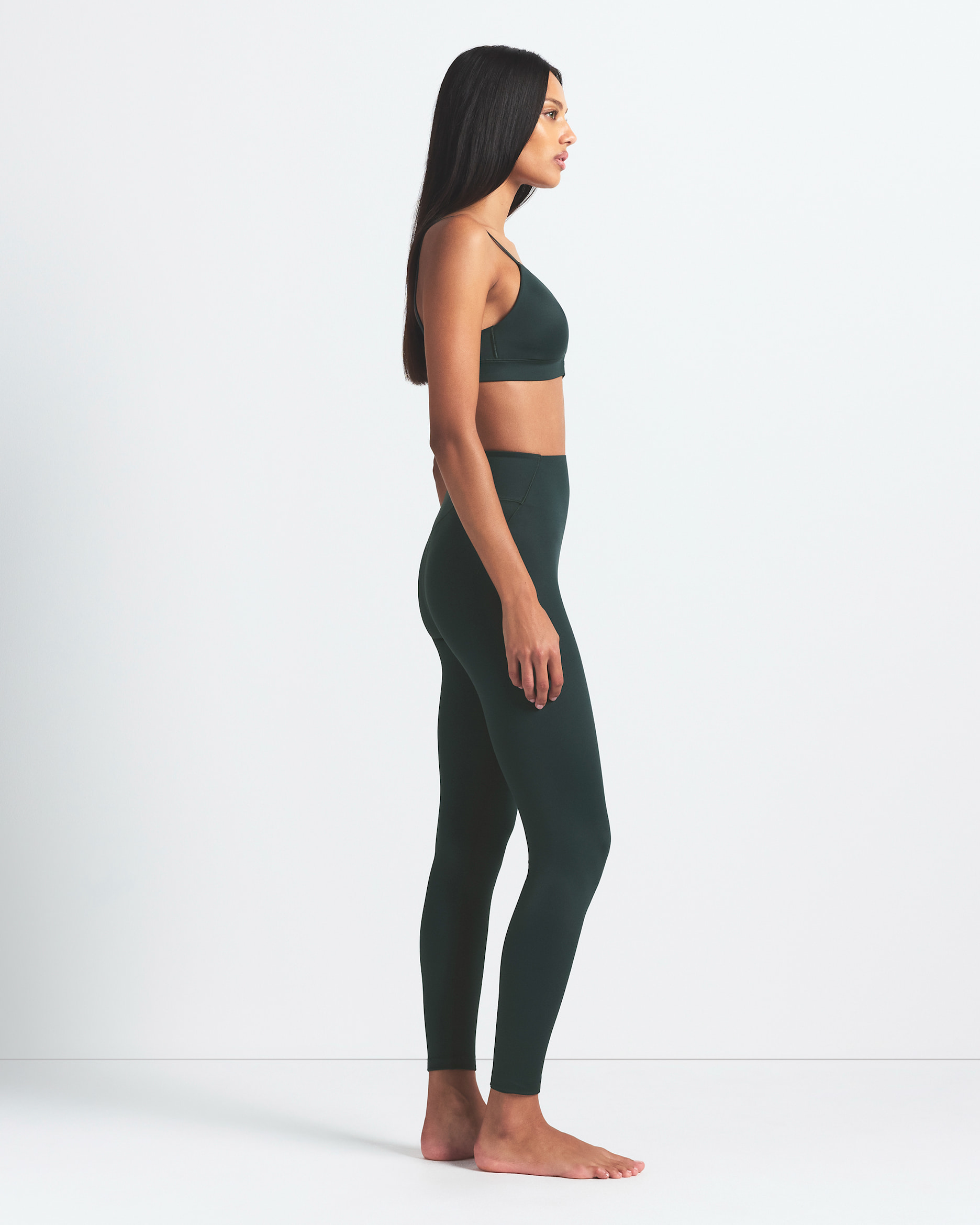 NikeSKIMS Shine Women's High-Waisted Bonded 26" Leggings