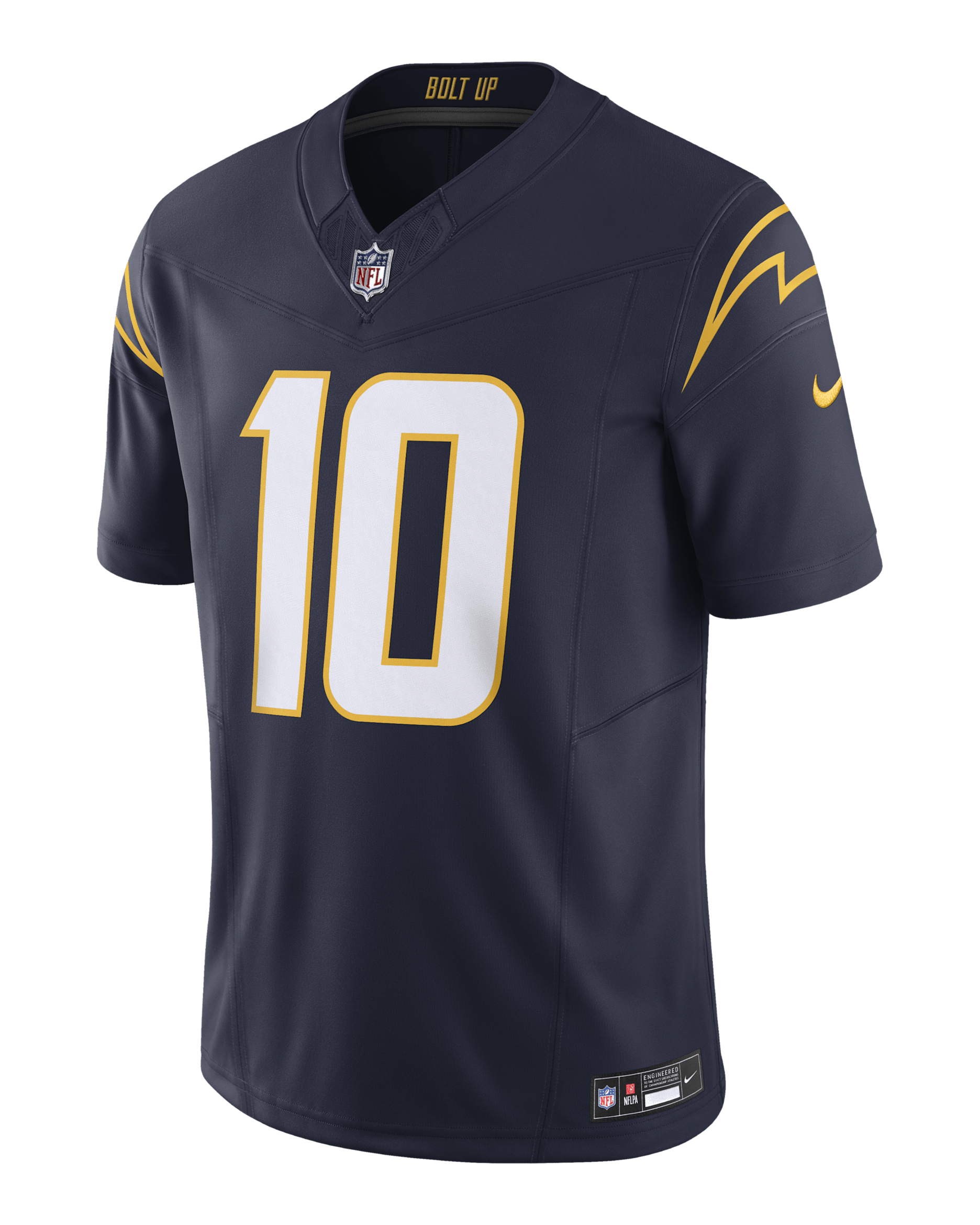 Justin Herbert Los Angeles Chargers Men's Nike Dri-FIT NFL Limited Football Jersey - Navy