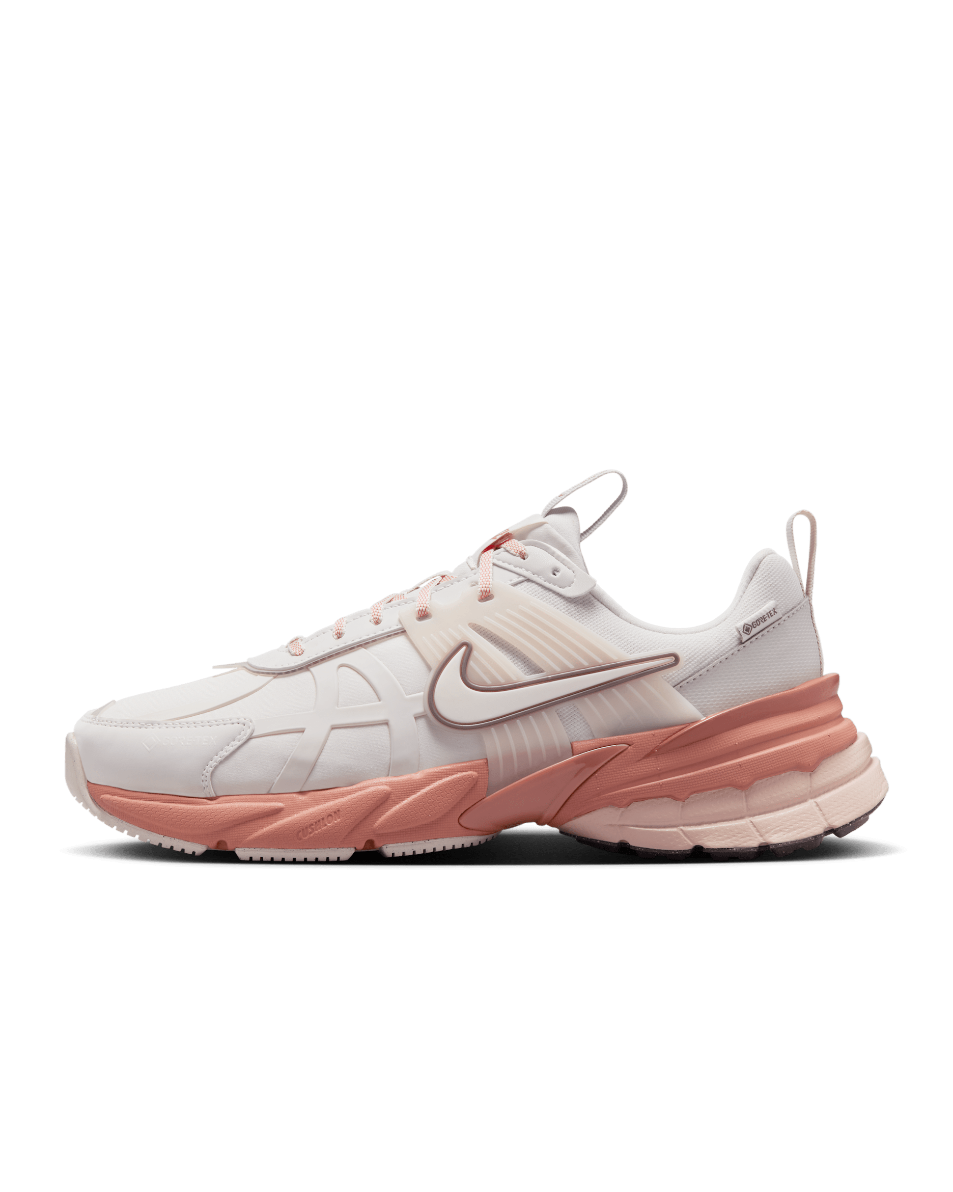 Nike V2K Run GORE-TEX Women's Waterproof Shoes - Phantom/Light Bone/Terra Blush/Phantom