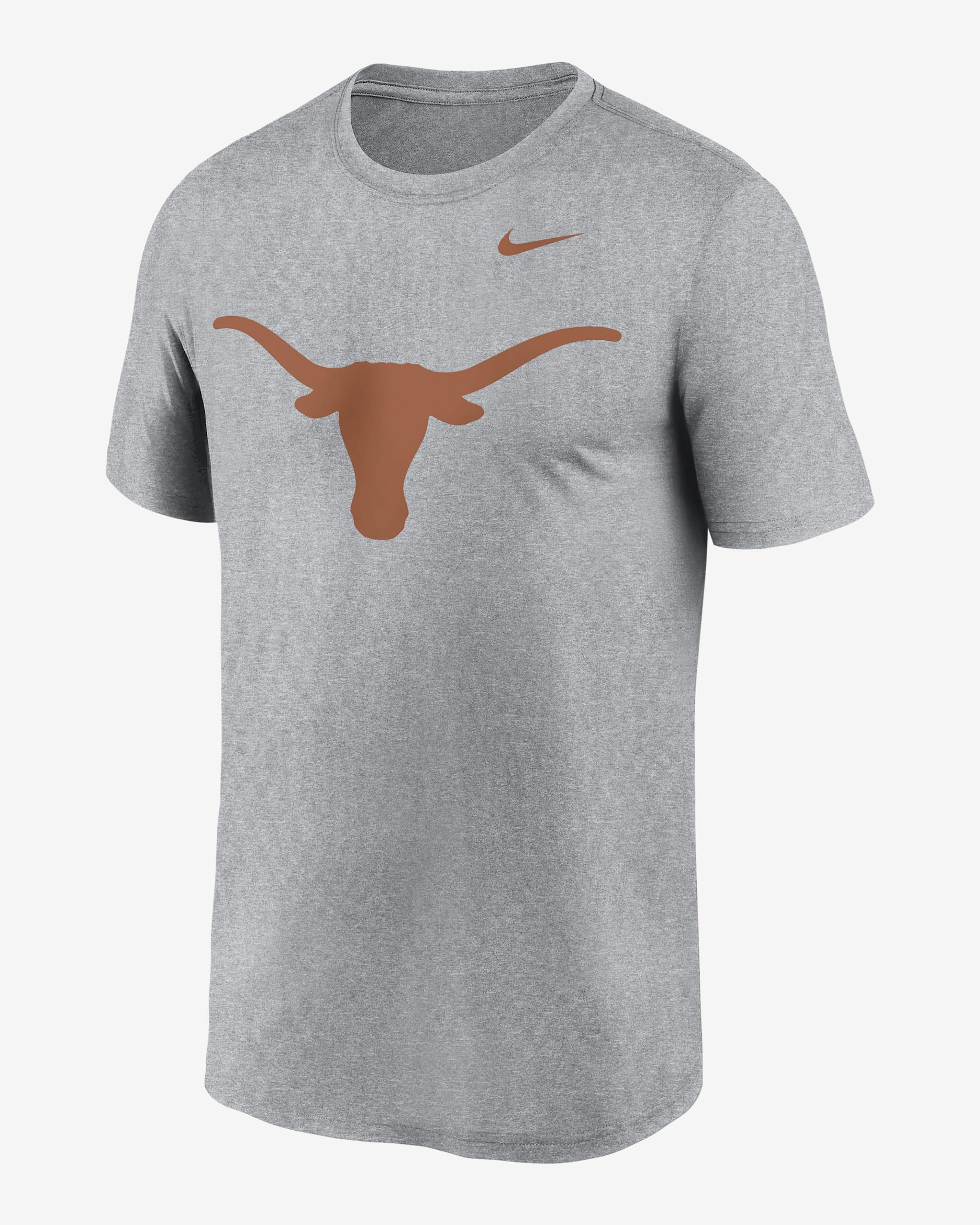 Texas Primetime Legend Logo Men's Nike Dri-FIT College T-Shirt - Heather
