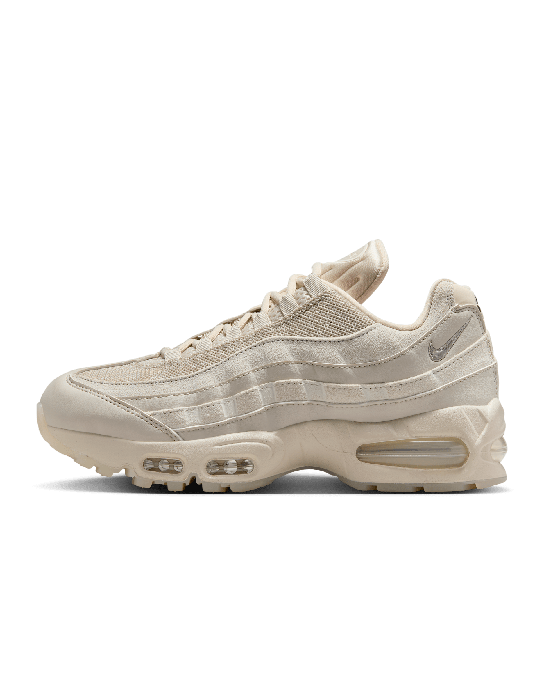 Tenis para mujer Nike Air Max 95 - Marrón verdoso claro/Tinte platino/Negro/Fantasma