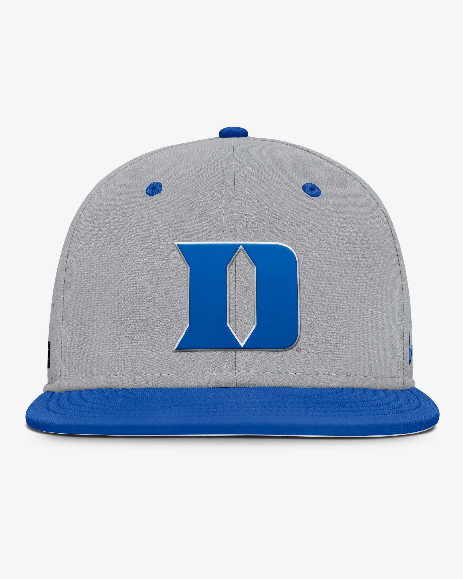 Duke Blue Devils Dugout True Men’s Nike Dri-FIT College Fitted Hat - Grey