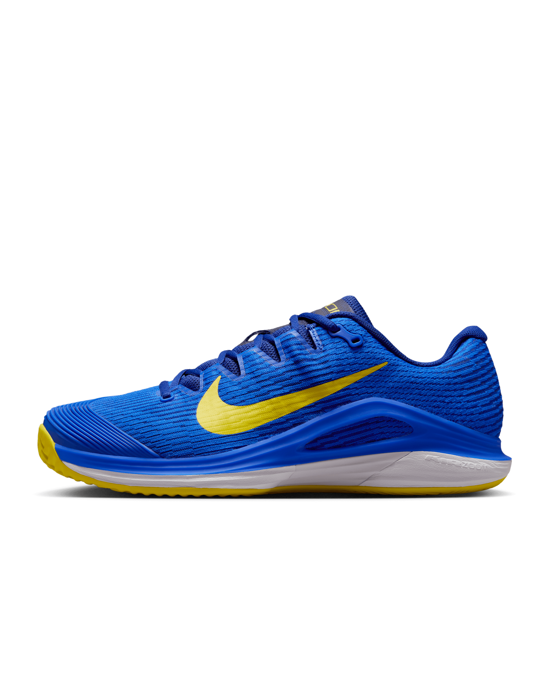 Nike Vapor 12 Men's Clay Court Tennis Shoes - Racer Blue/Deep Royal Blue/White/Lightning