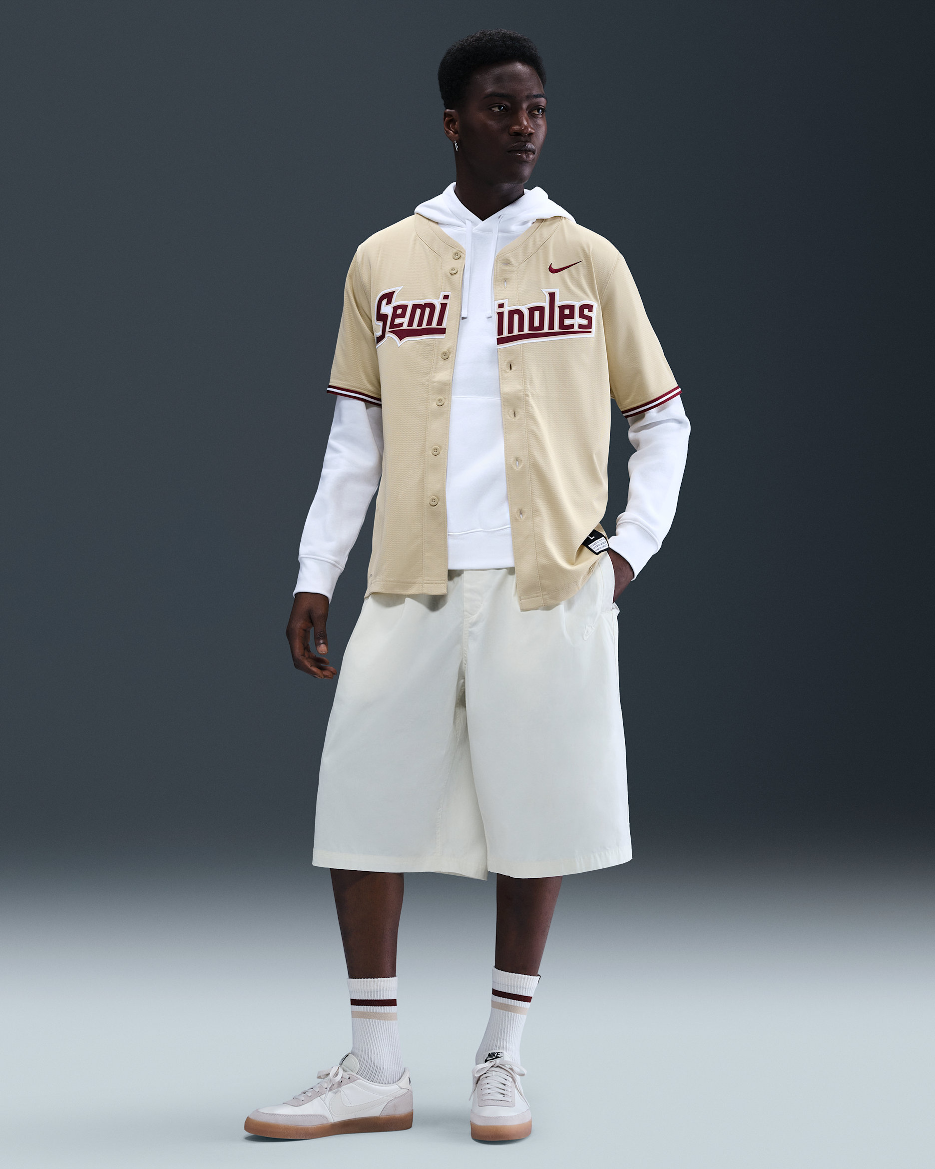 Shorts oversize Nike Club – Uomo - Sail/Sail