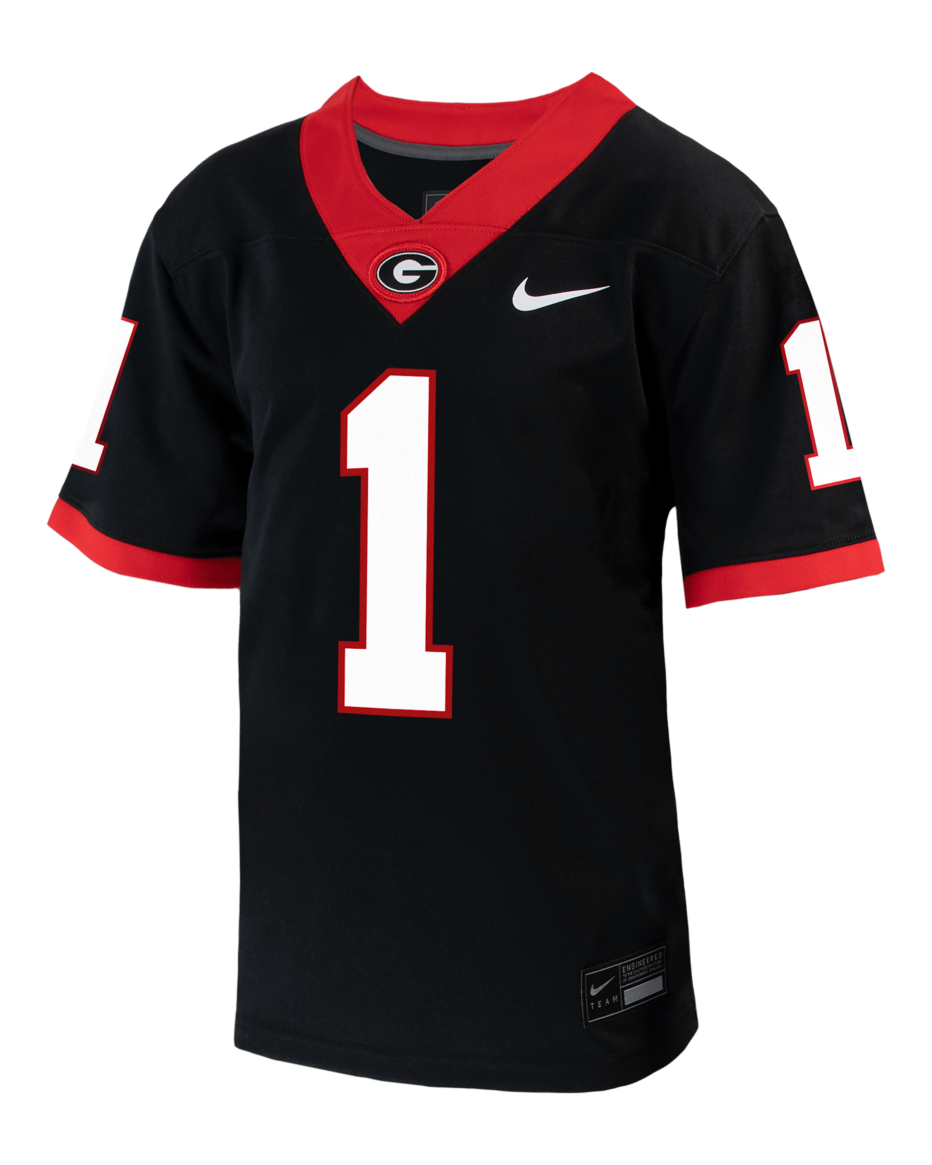 Georgia Big Kids' Nike College Football Replica Jersey - Black