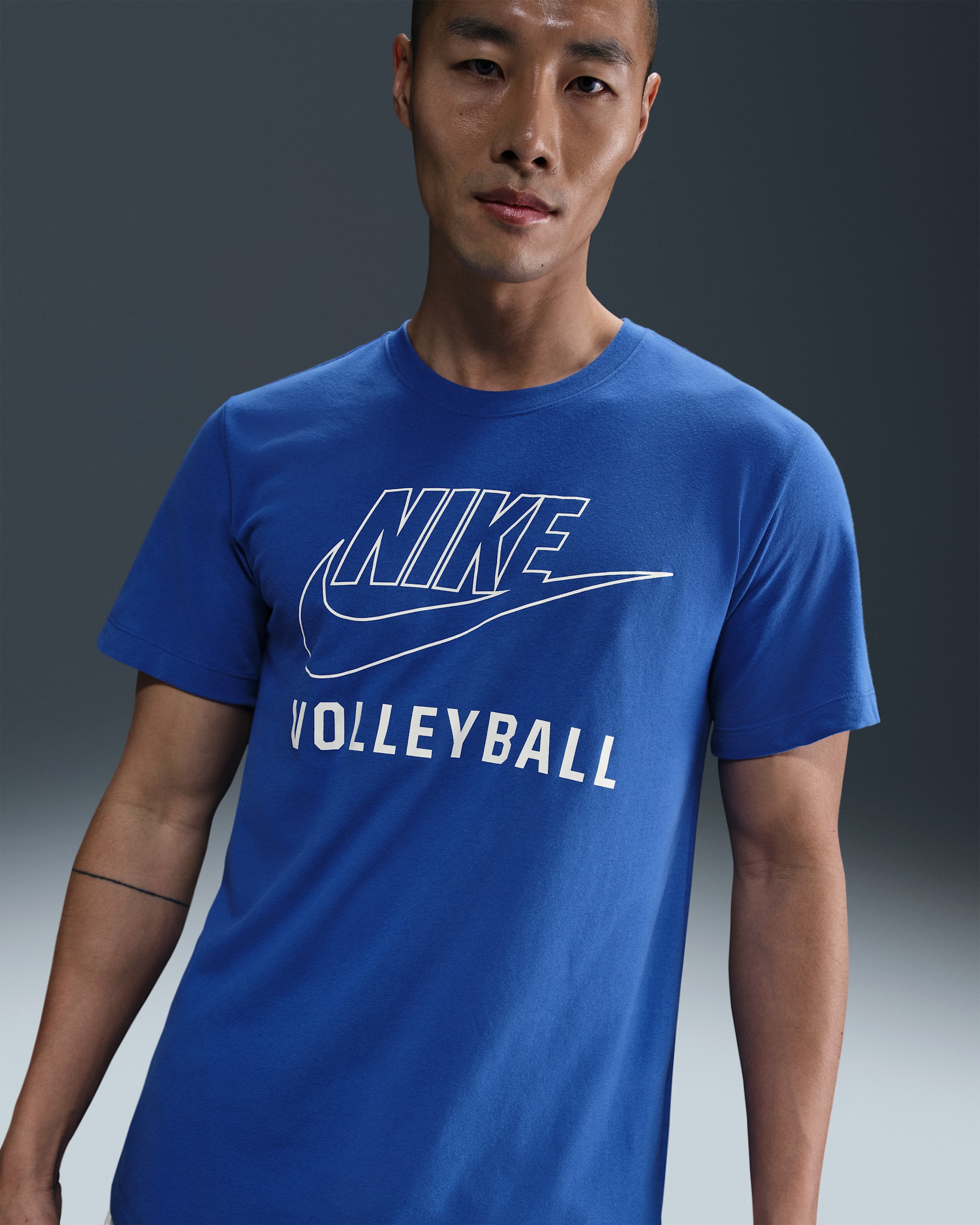 Nike Swoosh Men's Volleyball T-Shirt - Game Royal