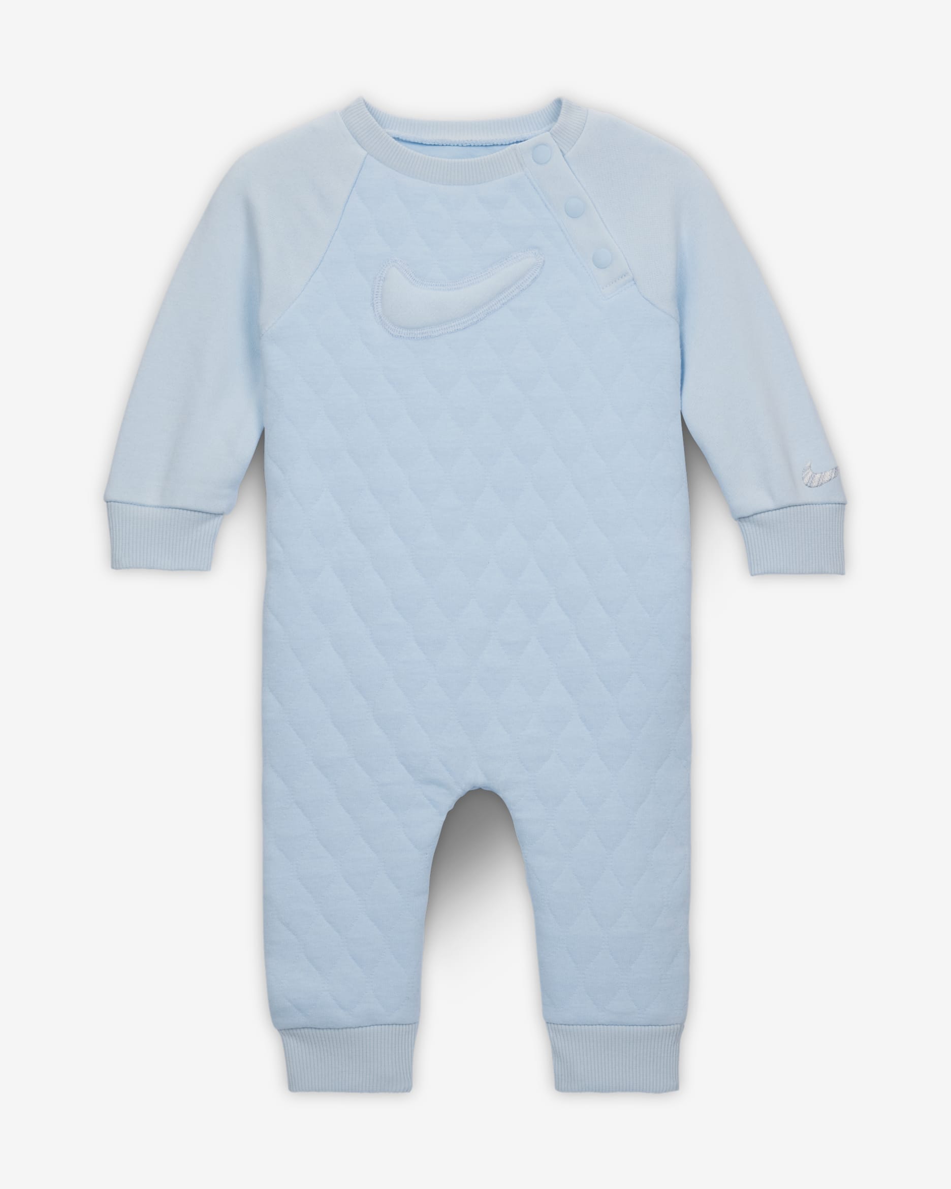 Nike Ready, Set! Mono para bebé (0-9M) - Tinte azul