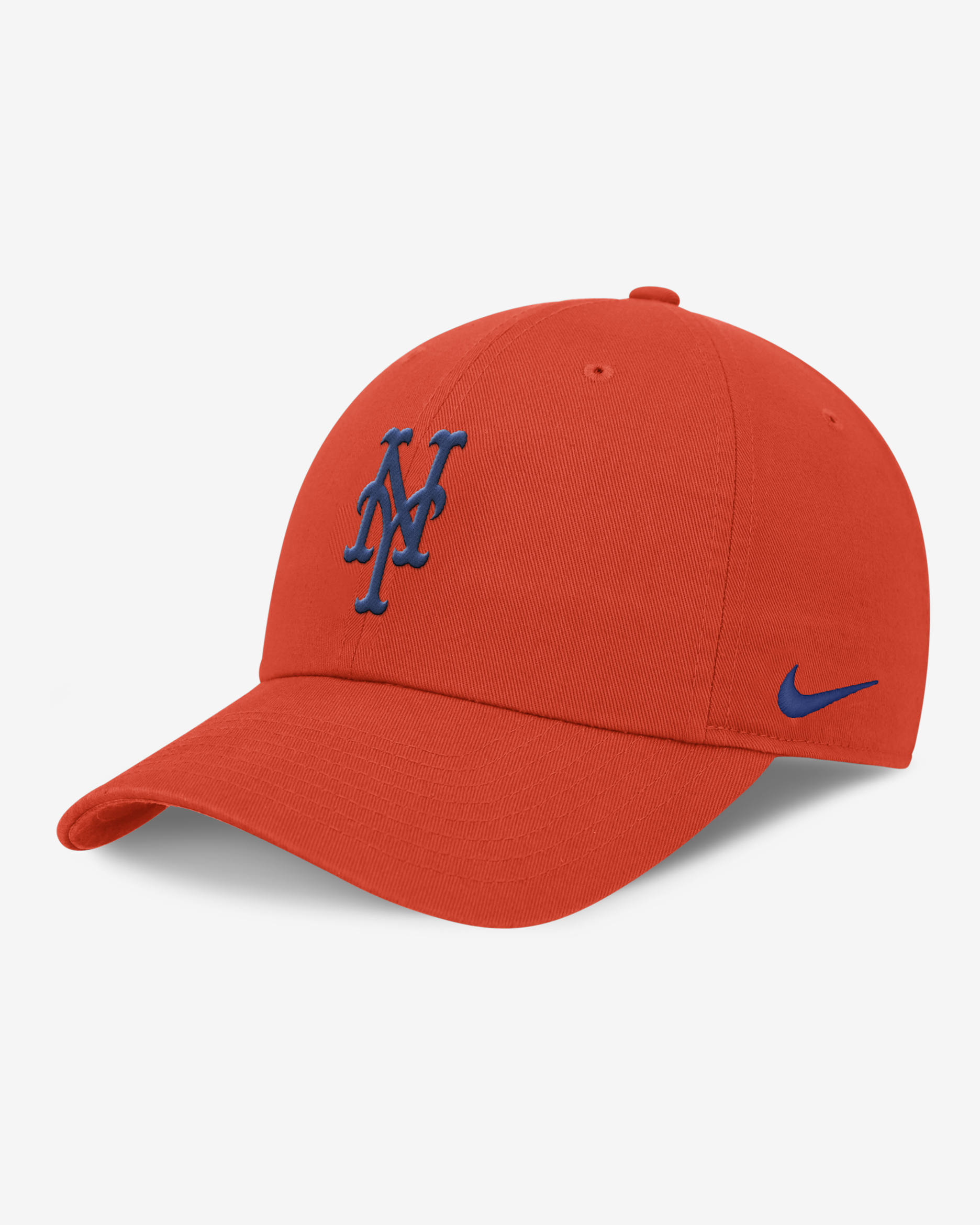 New York Mets Evergreen Club Men's Nike MLB Adjustable Hat - Orange