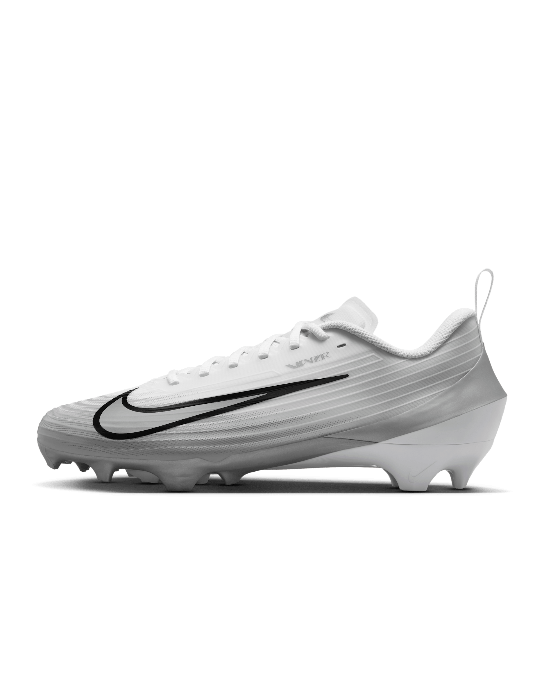 Nike Vapor Speed 3 Football Cleats - White/Summit White/Wolf Grey/Metallic Silver