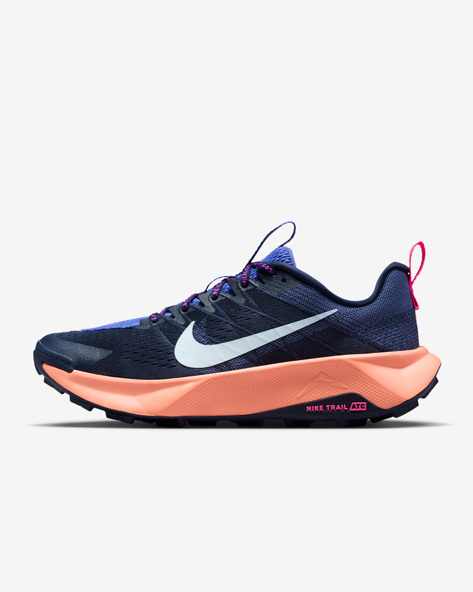 Nike Wildhorse 10 Women's Trail Running Shoes - Midnight Navy/Sapphire/Orange Pulse/Hydrogen Blue