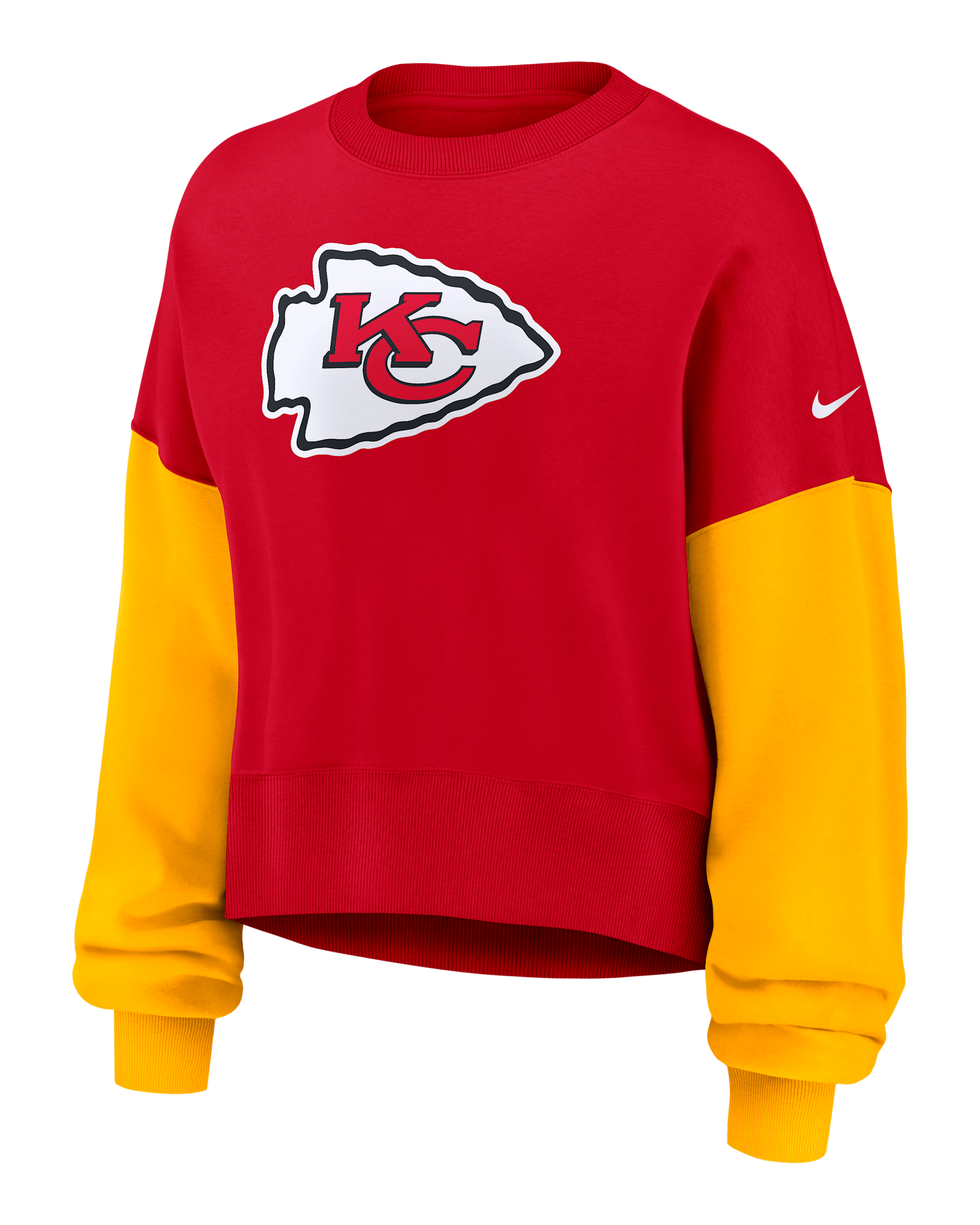 Kansas City Chiefs Women's Nike NFL Pullover Crew - Red