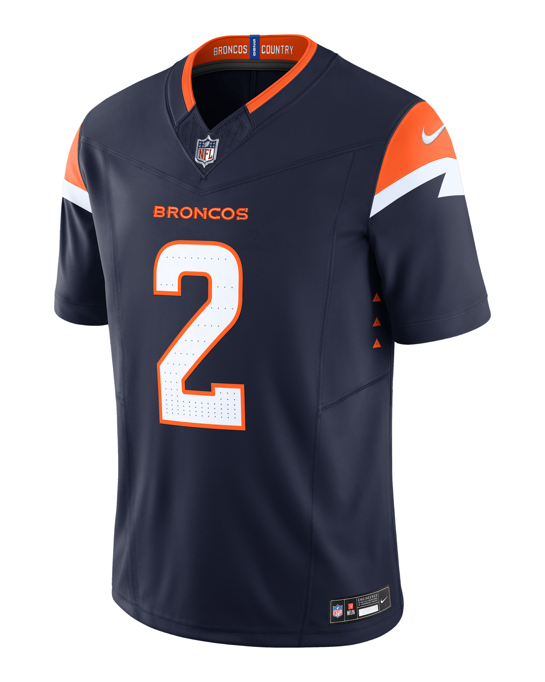 Patrick Surtain II Denver Broncos Men's Nike Dri-FIT NFL Limited Football Jersey - Navy