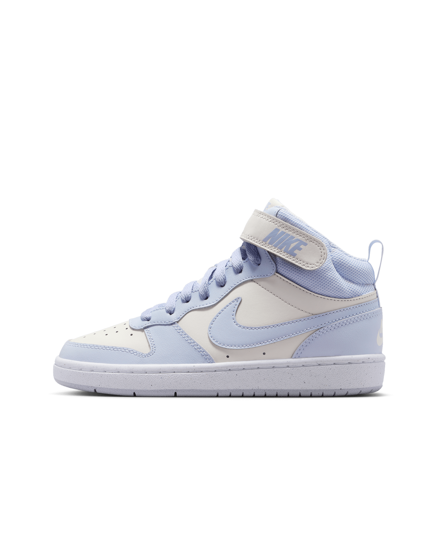 Nike Court Borough Mid 2 Big Kids' Shoes - Platinum Tint/White/Ghost