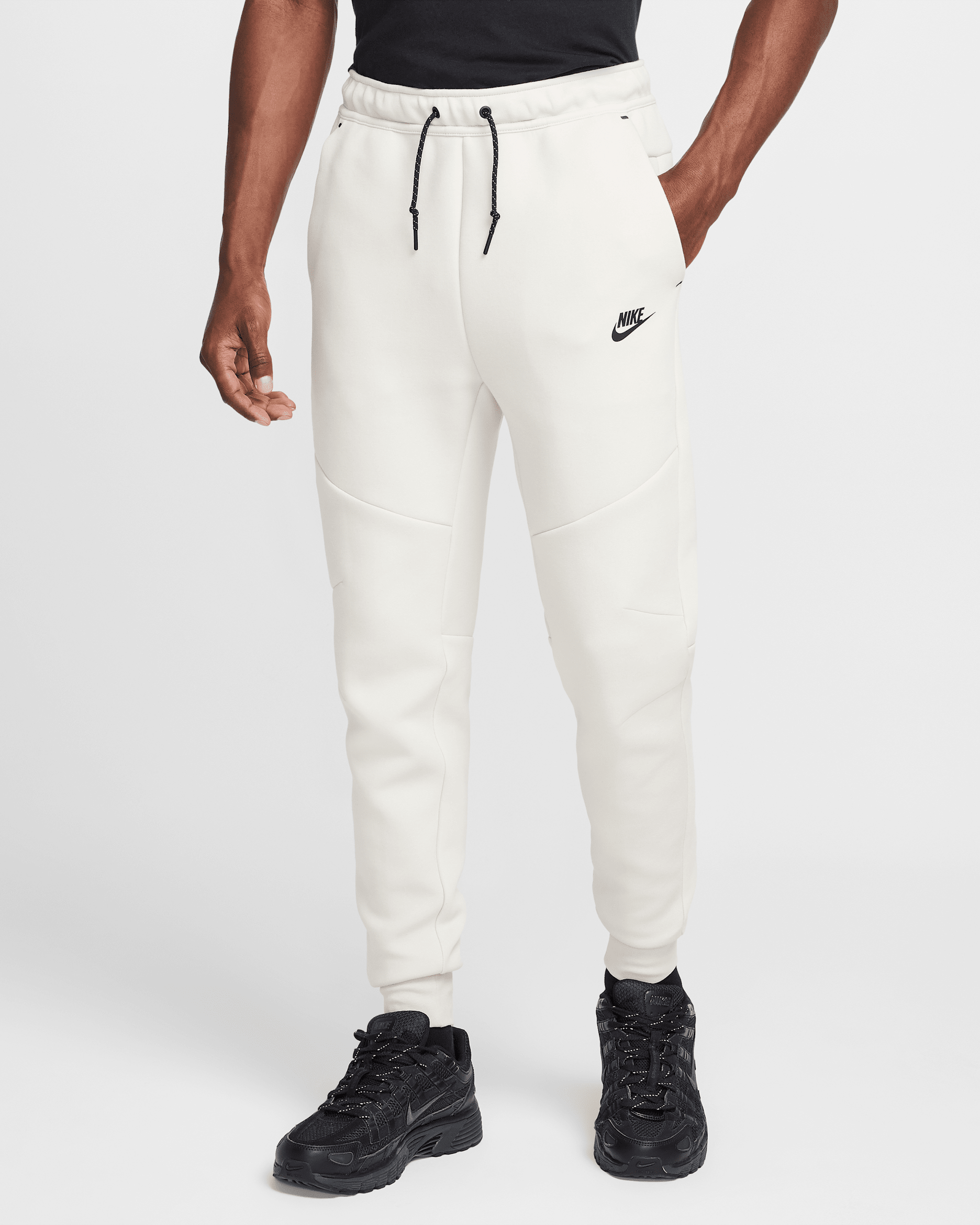Nike Tech Men's Fleece Joggers - Light Orewood Brown/Black
