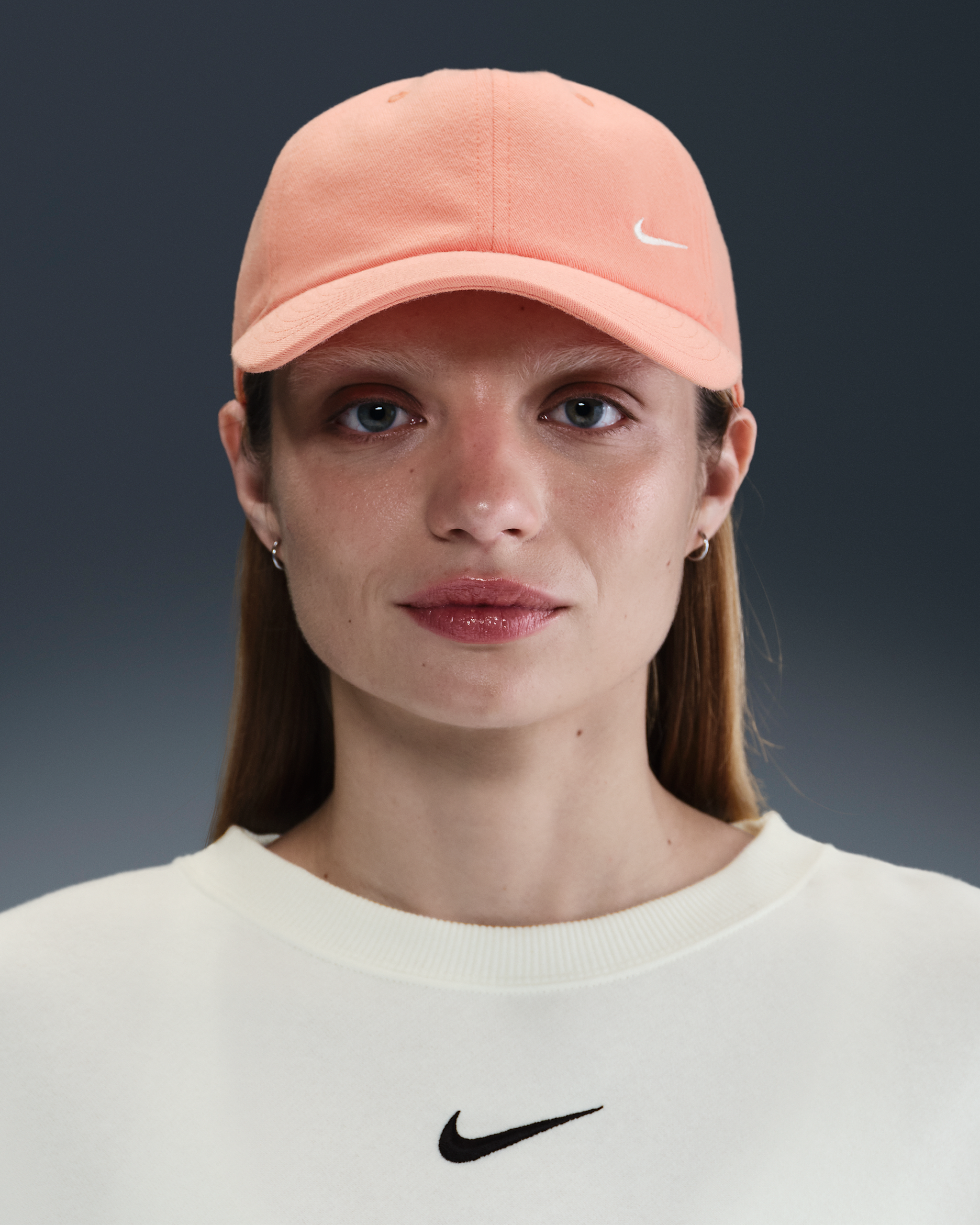 Nike Club Unstructured Cap - Apricot Agate/Sail