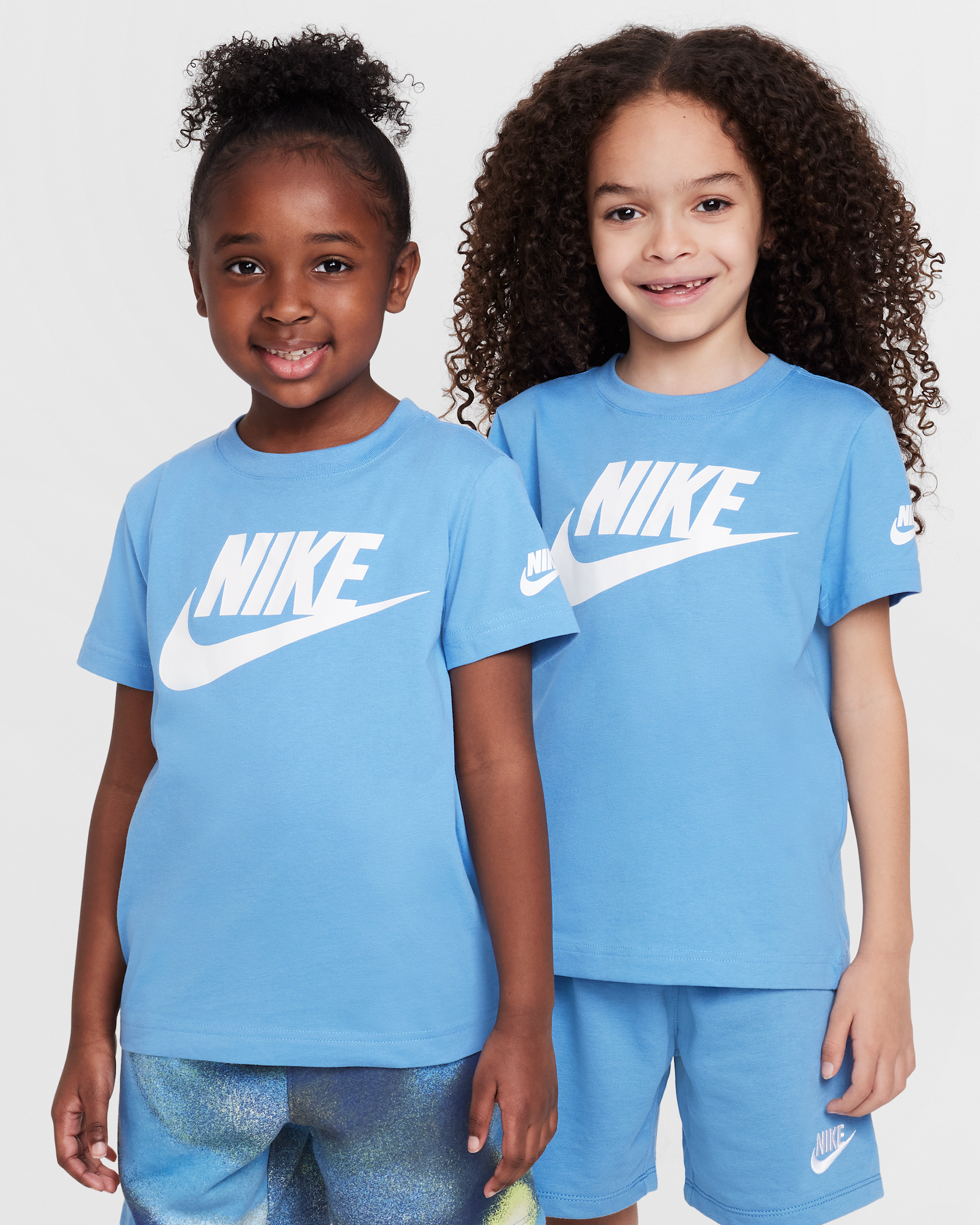 Nike Futura Little Kids' Evergreen T-Shirt - Blue Beyond