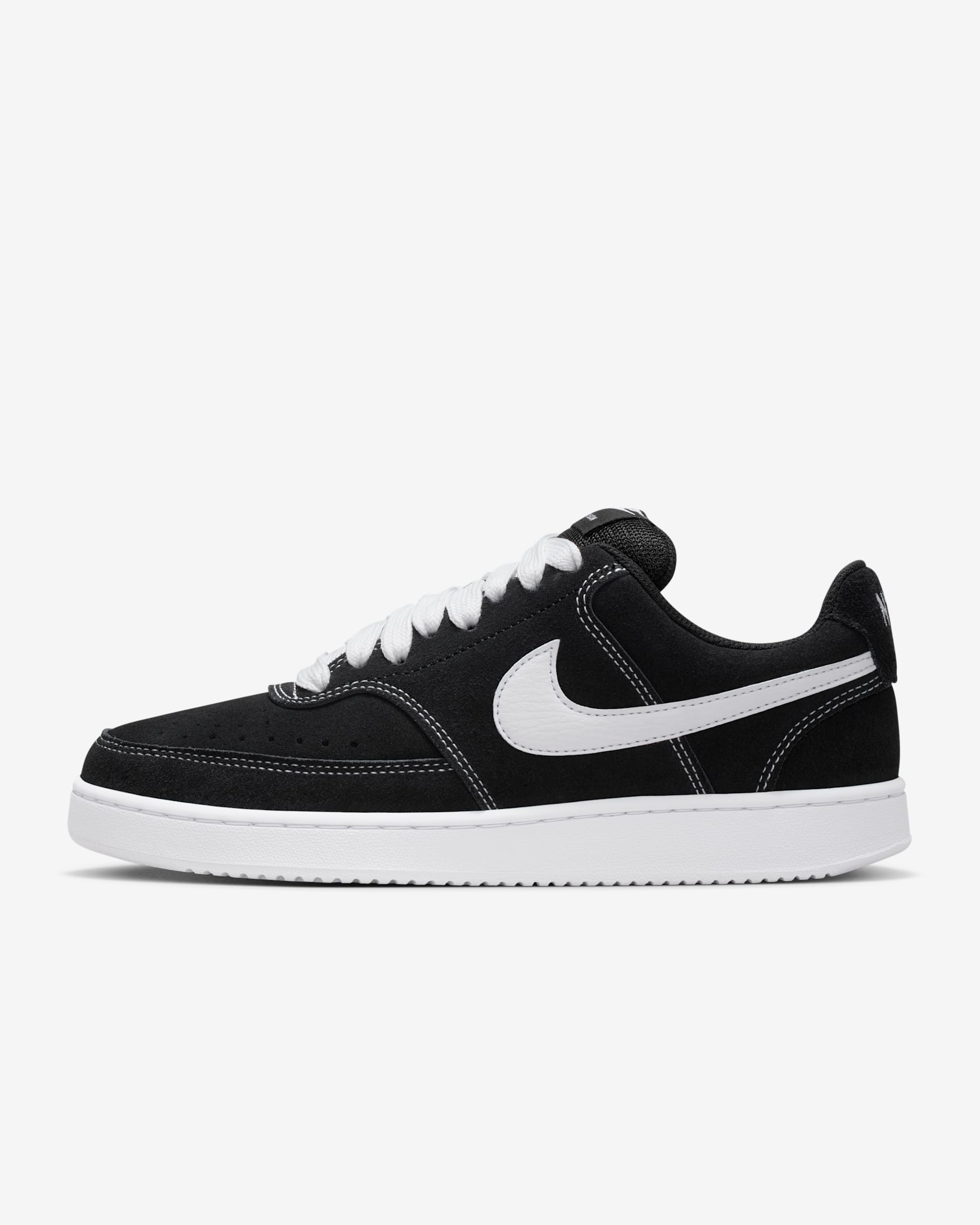 Sapatilhas Nike Court Vision Low para mulher - Preto/Branco