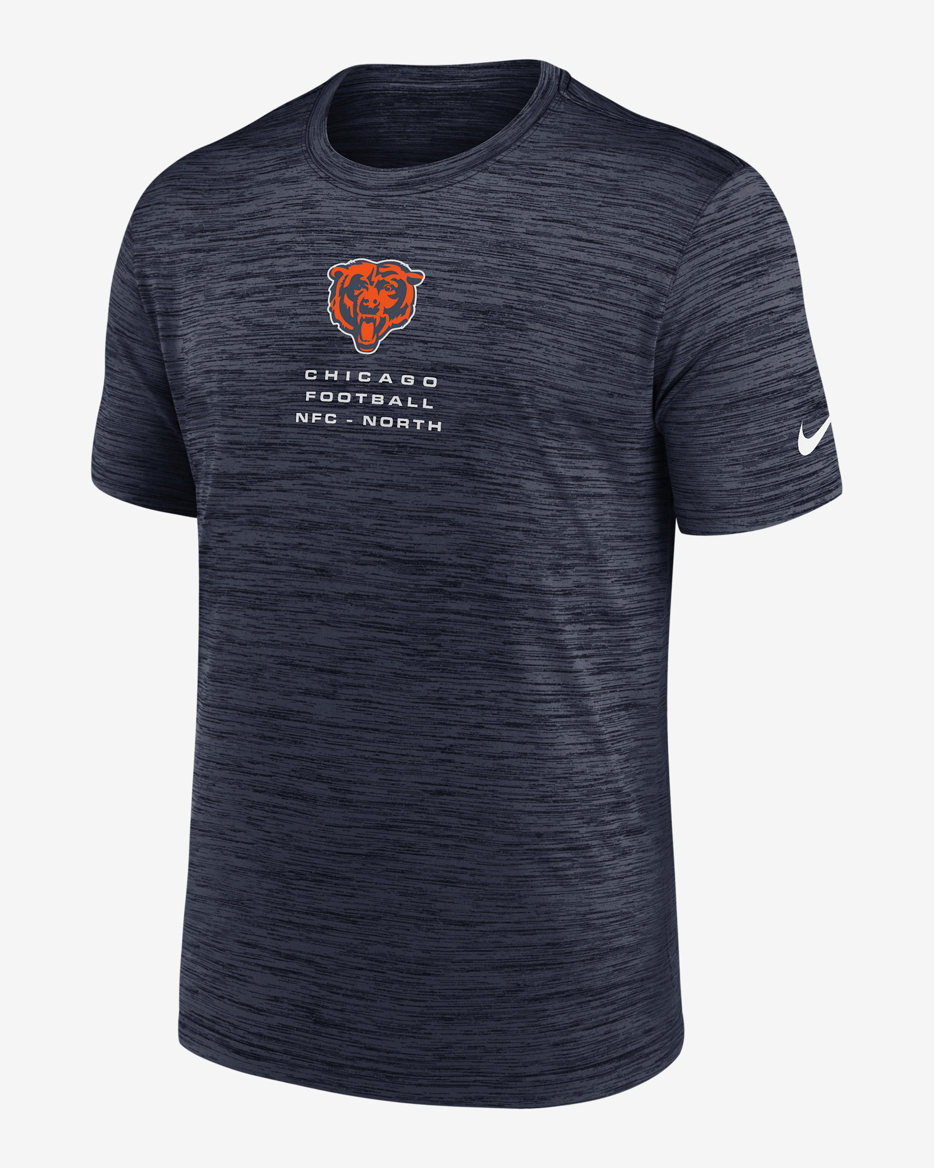 Chicago Bears Velocity Men's Nike Dri-FIT NFL T-Shirt - Navy