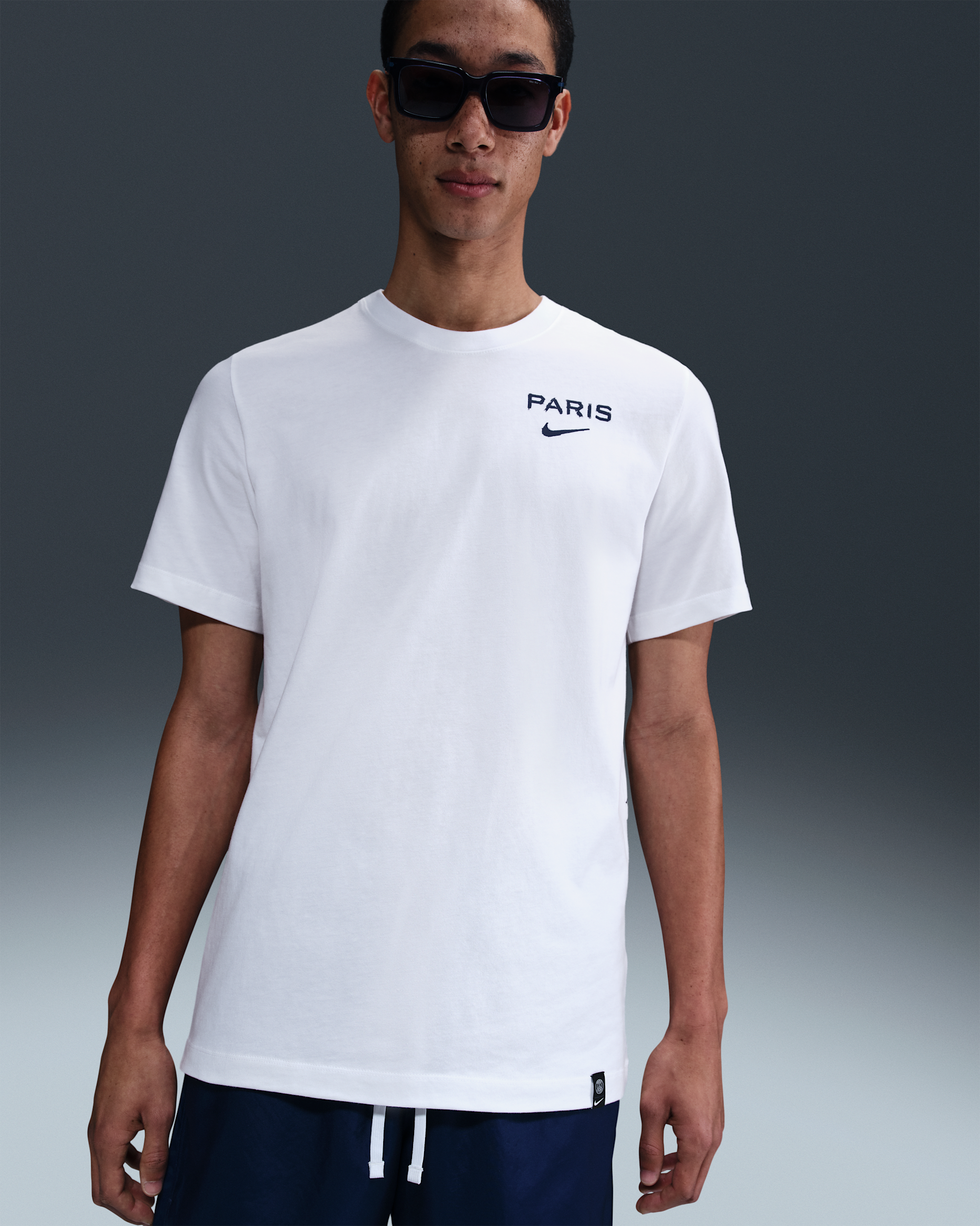 T-shirt Nike Football Paris Saint-Germain Extérieur pour homme - Blanc