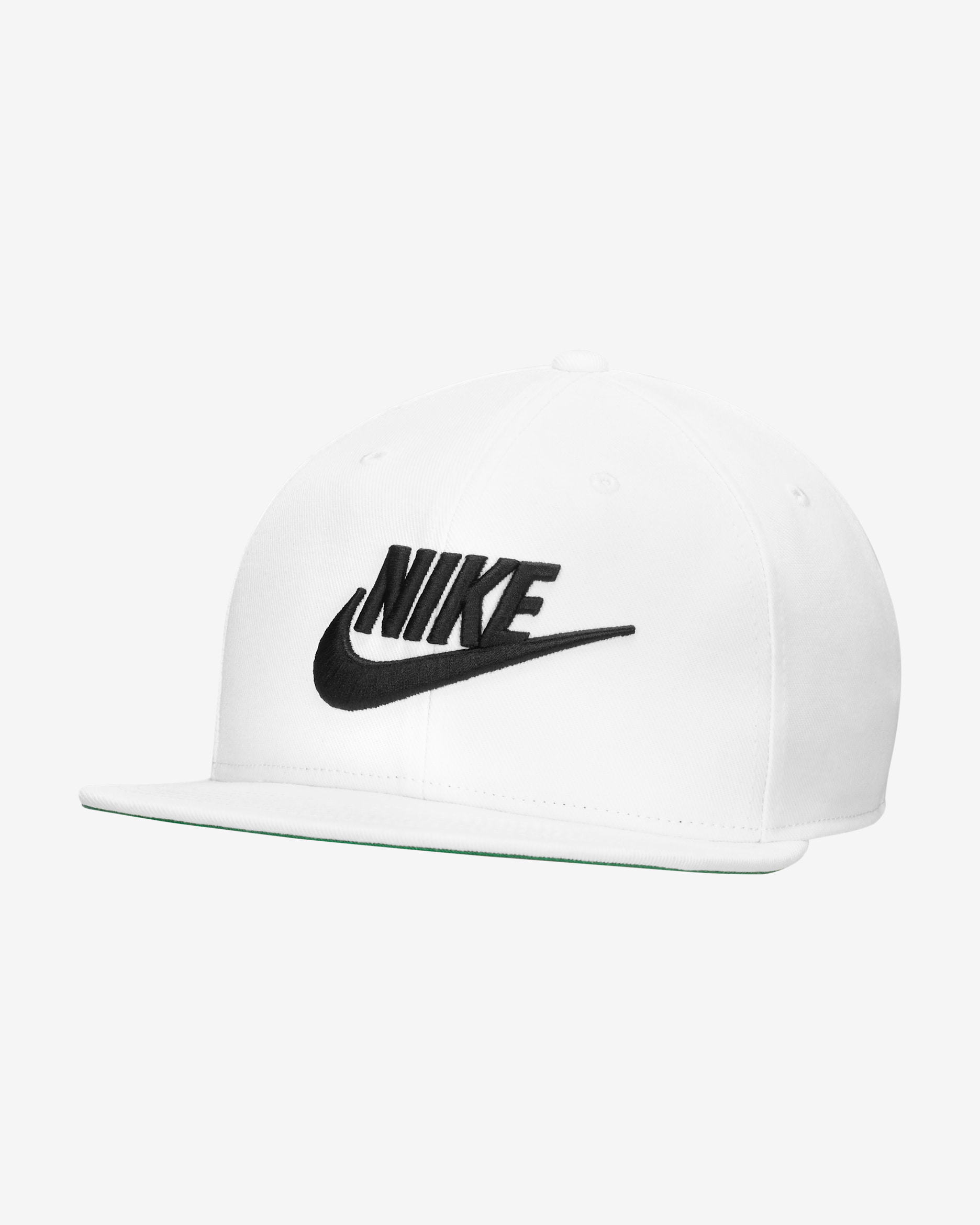 Nike Sportswear Dri-FIT Pro Futura Adjustable Cap - White/Pine Green/Black/Black