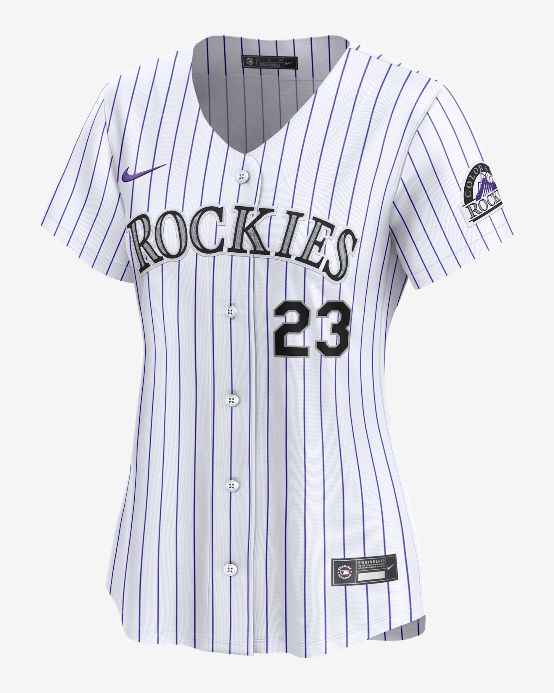 Kris Bryant Colorado Rockies Women's Nike Dri-FIT ADV MLB Limited Jersey - White