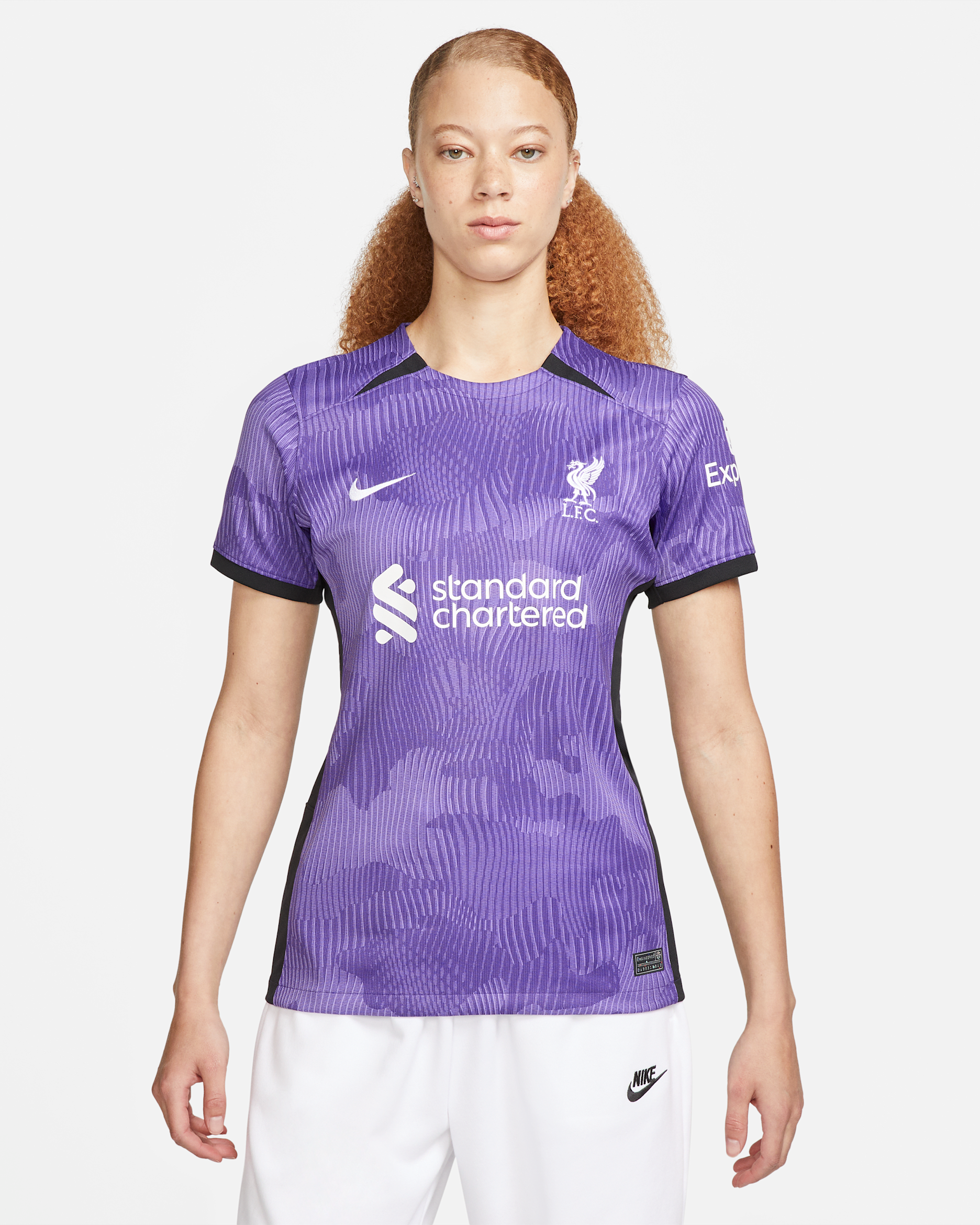 Liverpool F.C. 2023/24 Stadium Third Women's Nike Dri-FIT Football Shirt - Space Purple/White