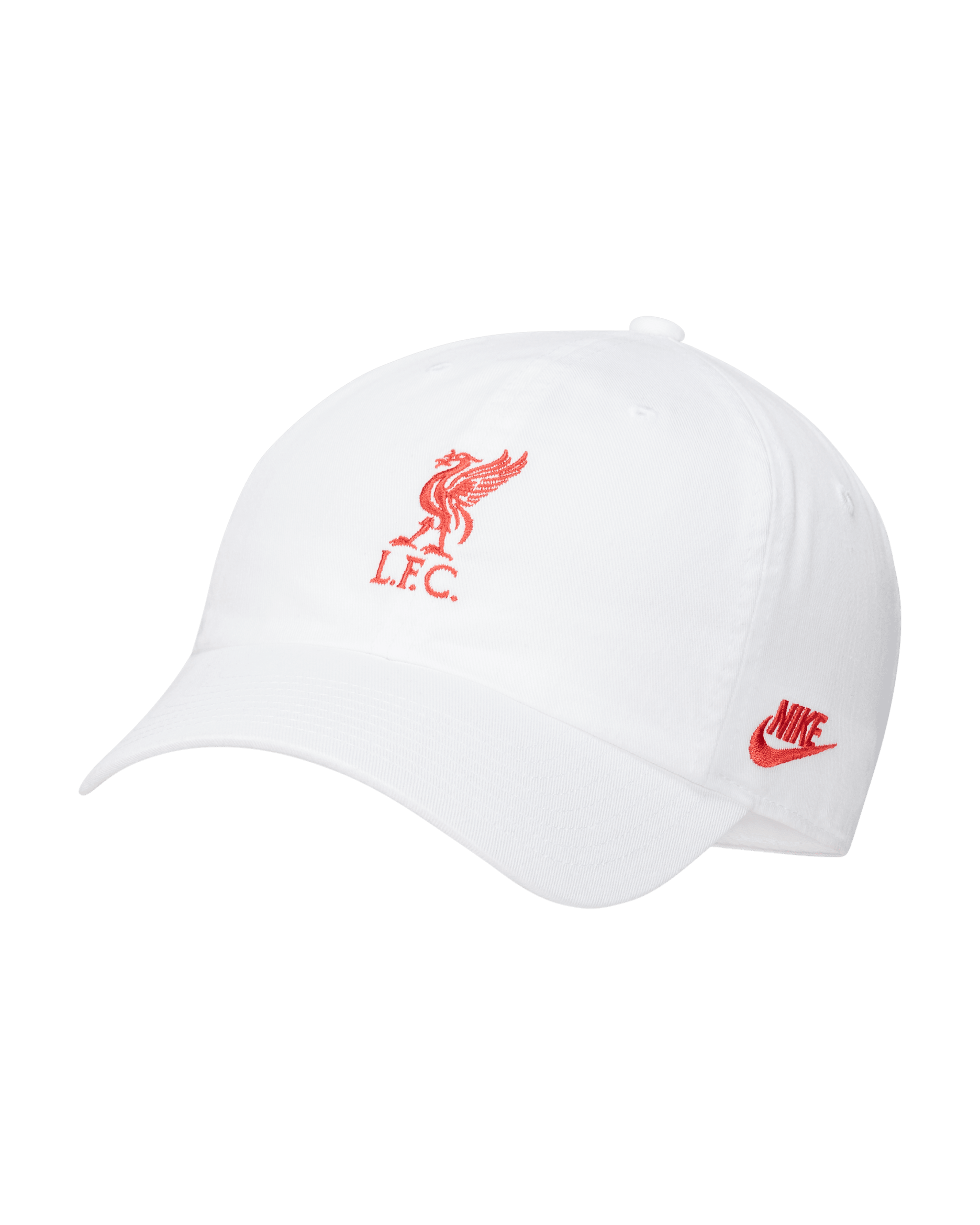 Liverpool F.C. Heritage86 Adjustable Hat - White/Rush Red