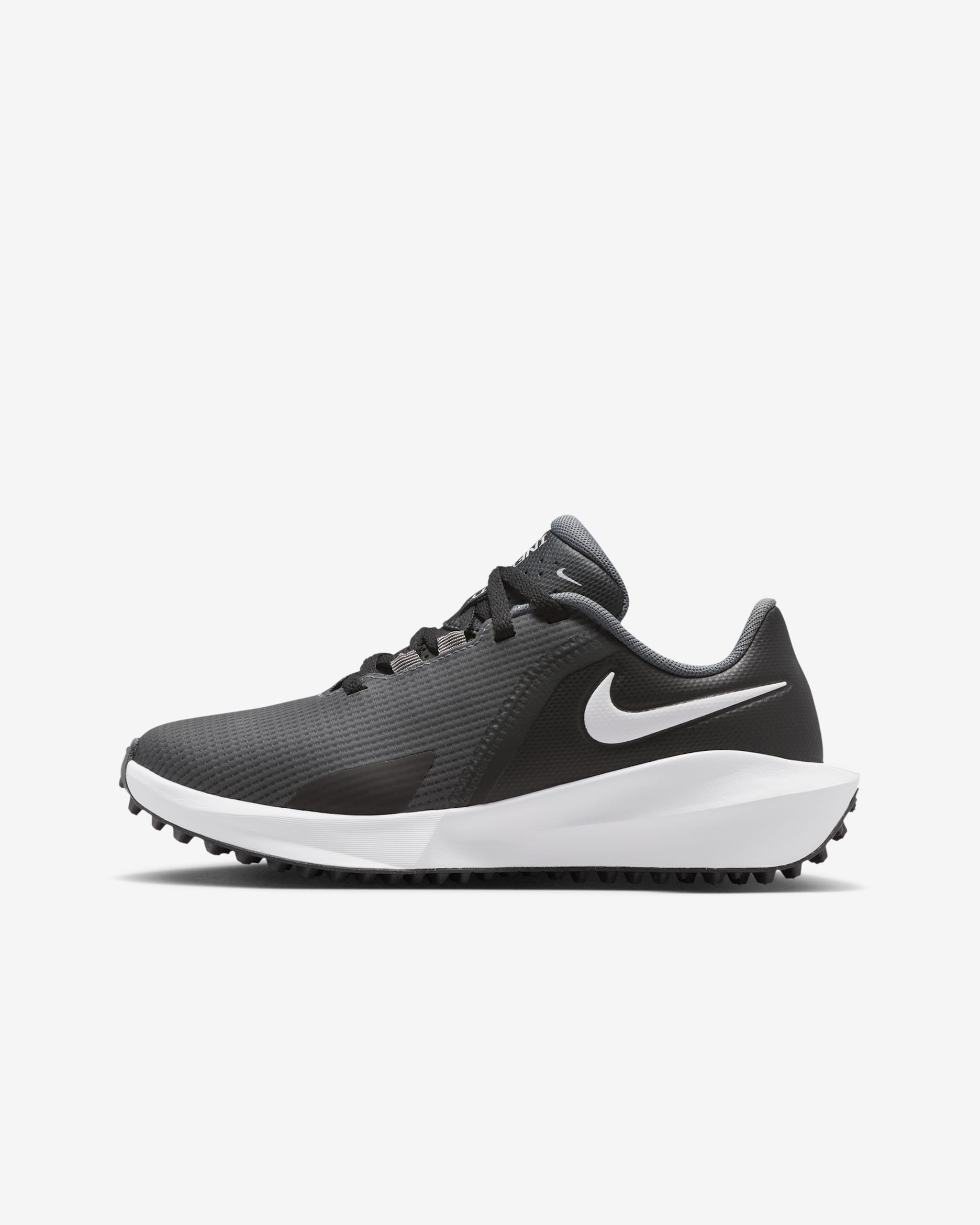 Golfskor Nike Infinity G Jr. '24 för ungdom - Svart/Smoke Grey/Vit