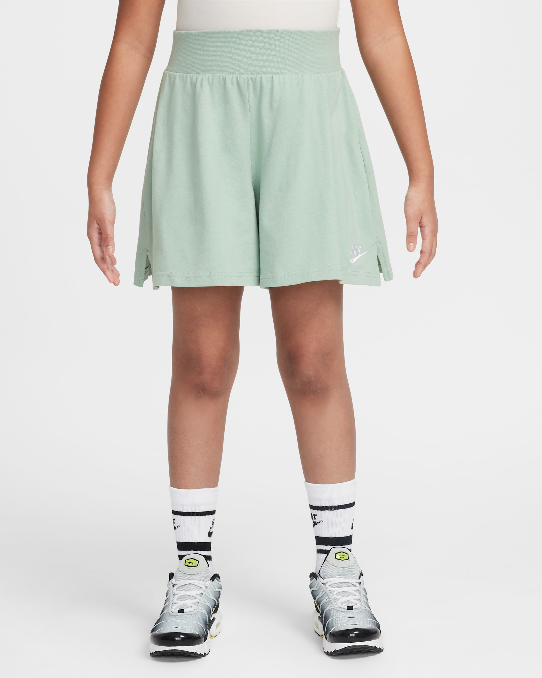 Nike Sportswear Shorts für ältere Kinder (Mädchen) - Steam/Weiß