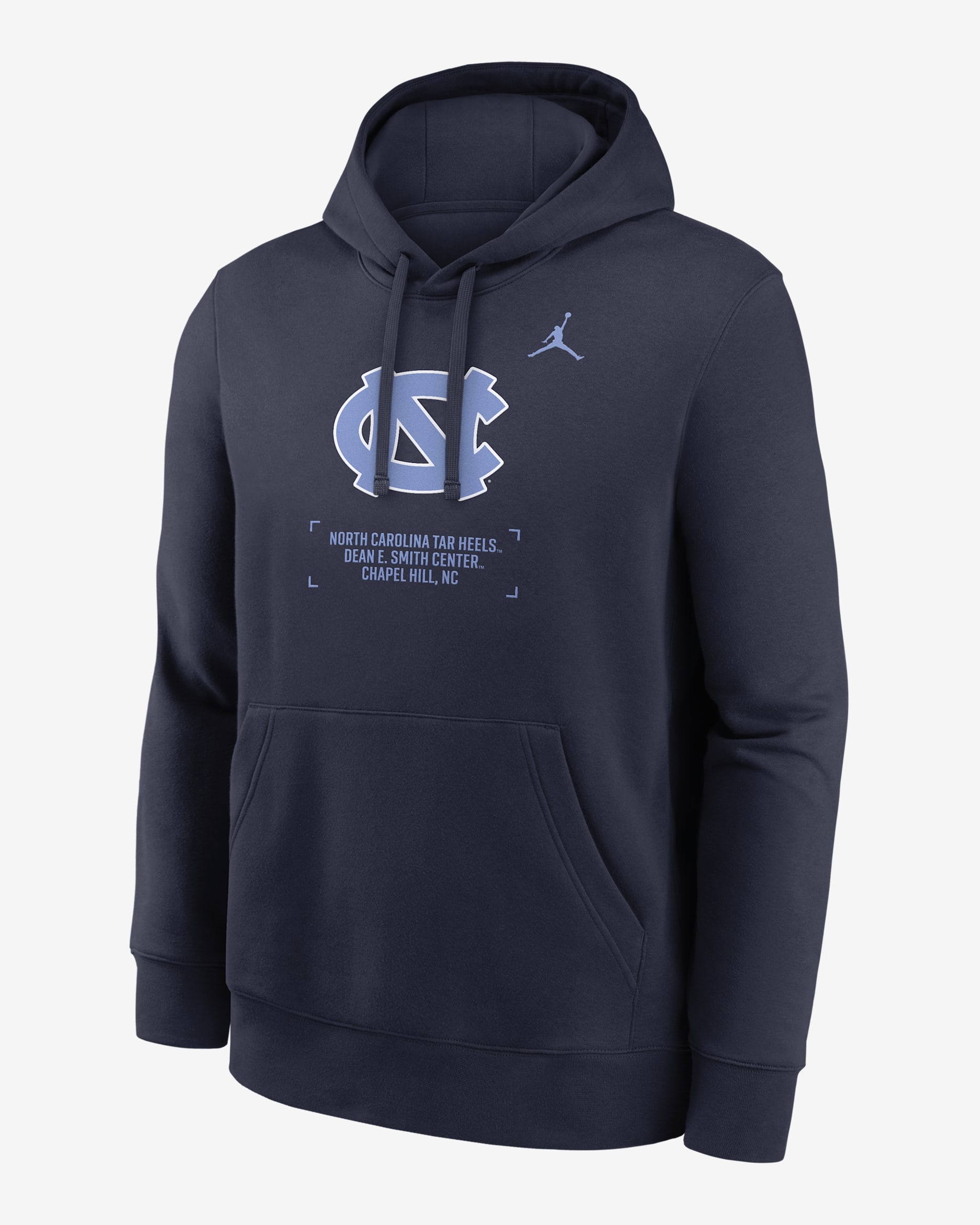 North Carolina Club Basketball 2-Hit Men's Nike College Pullover Hoodie - Navy