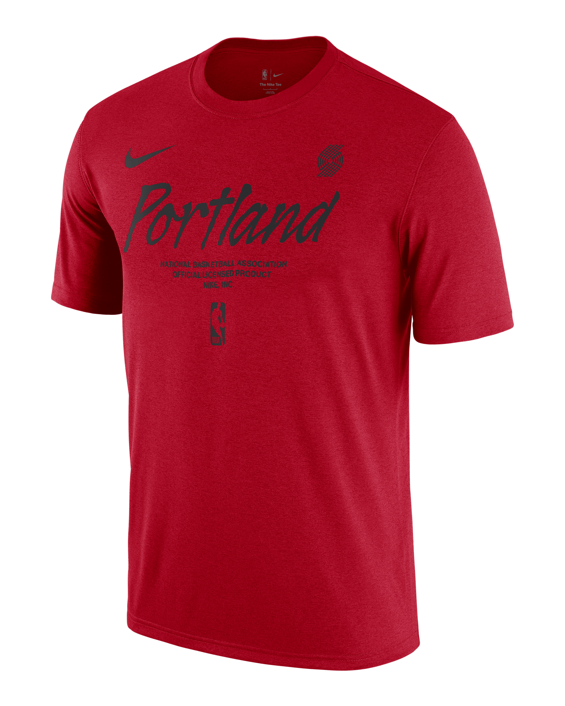 Portland Trail Blazers Essential Men's Nike NBA T-Shirt - University Red