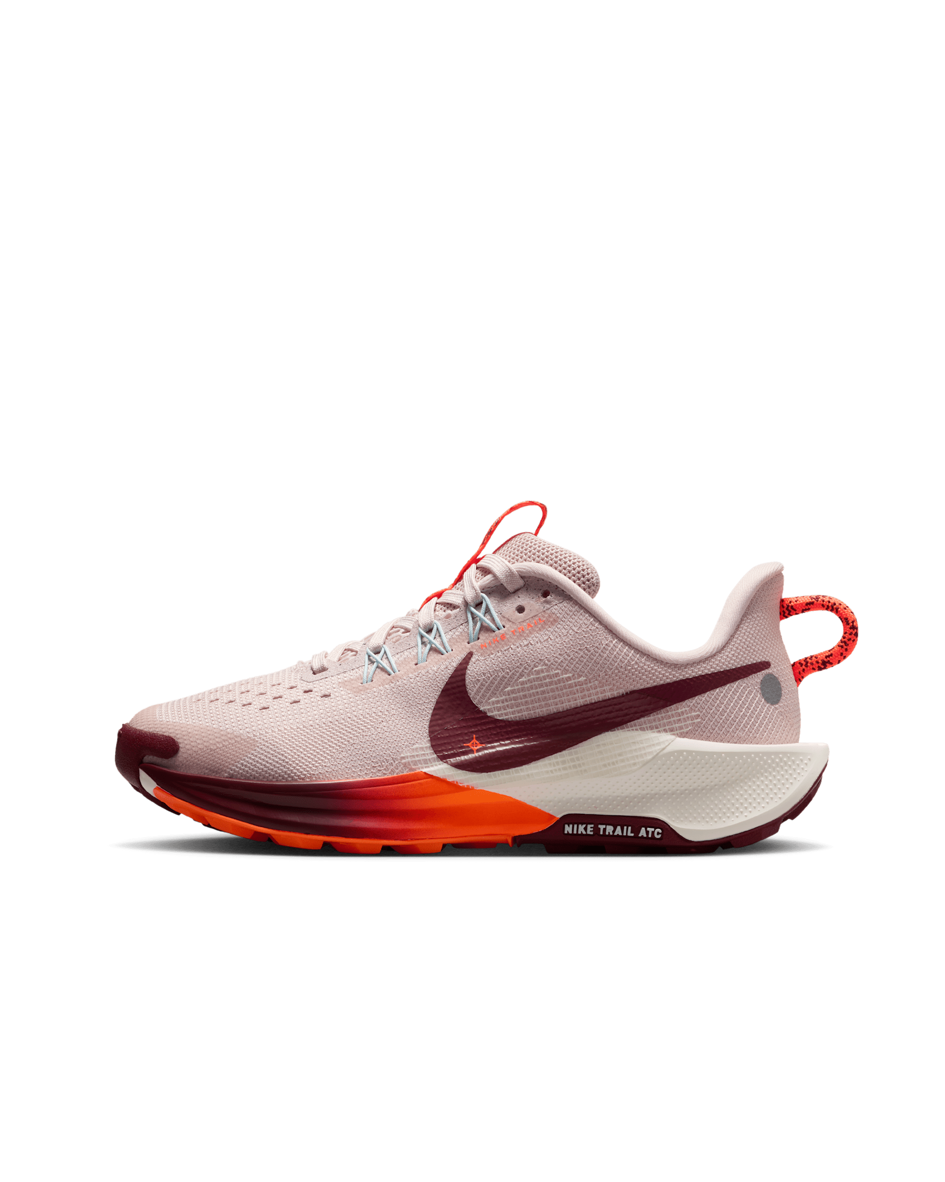 Nike Pegasus Trail 5 Older Kids' Trail-Running Shoes - Silt Red/Hyper Crimson/Sail/Dark Team Red
