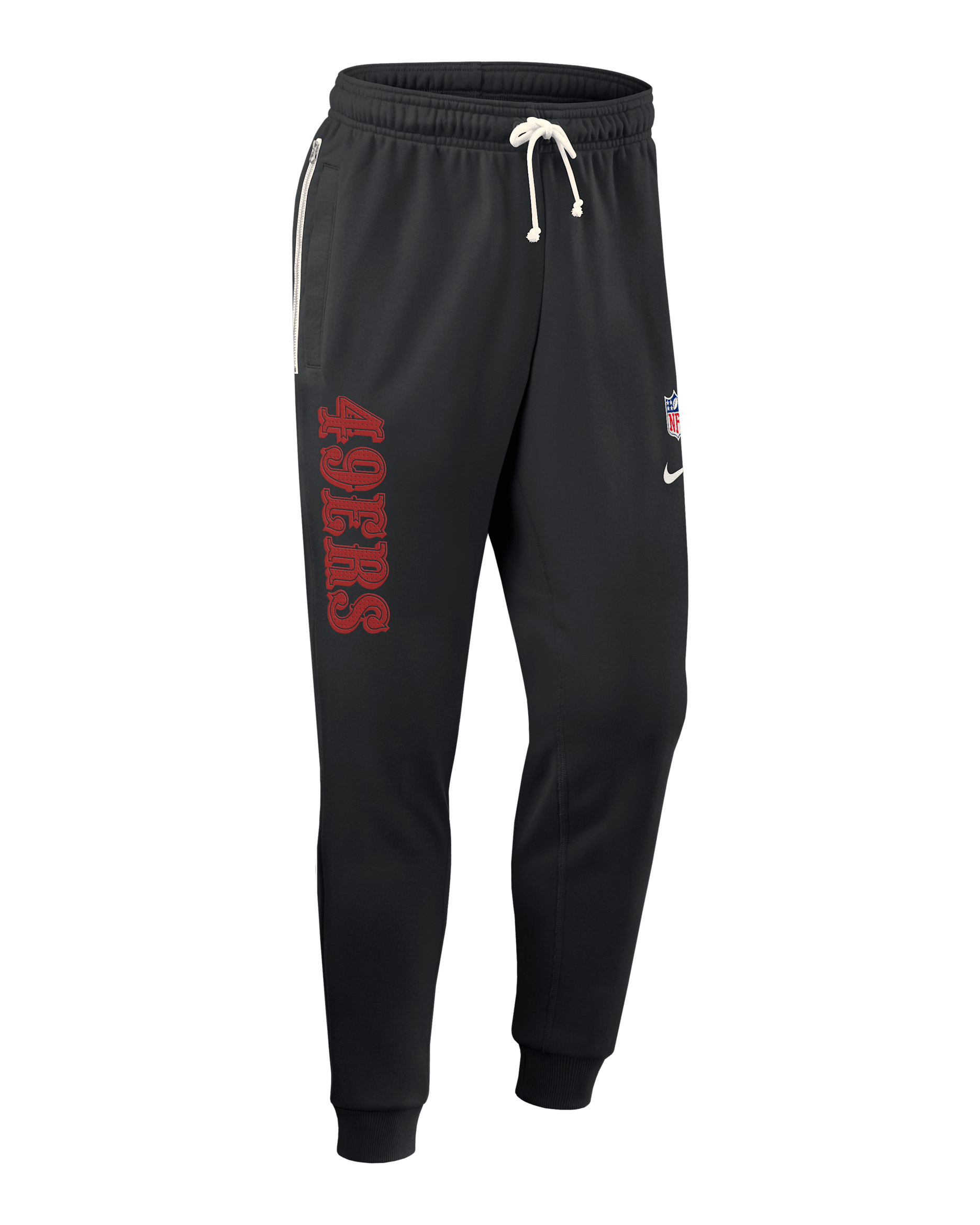San Francisco 49ers Ground Game Sideline Men's Nike Dri-FIT NFL Taper Pants - Black