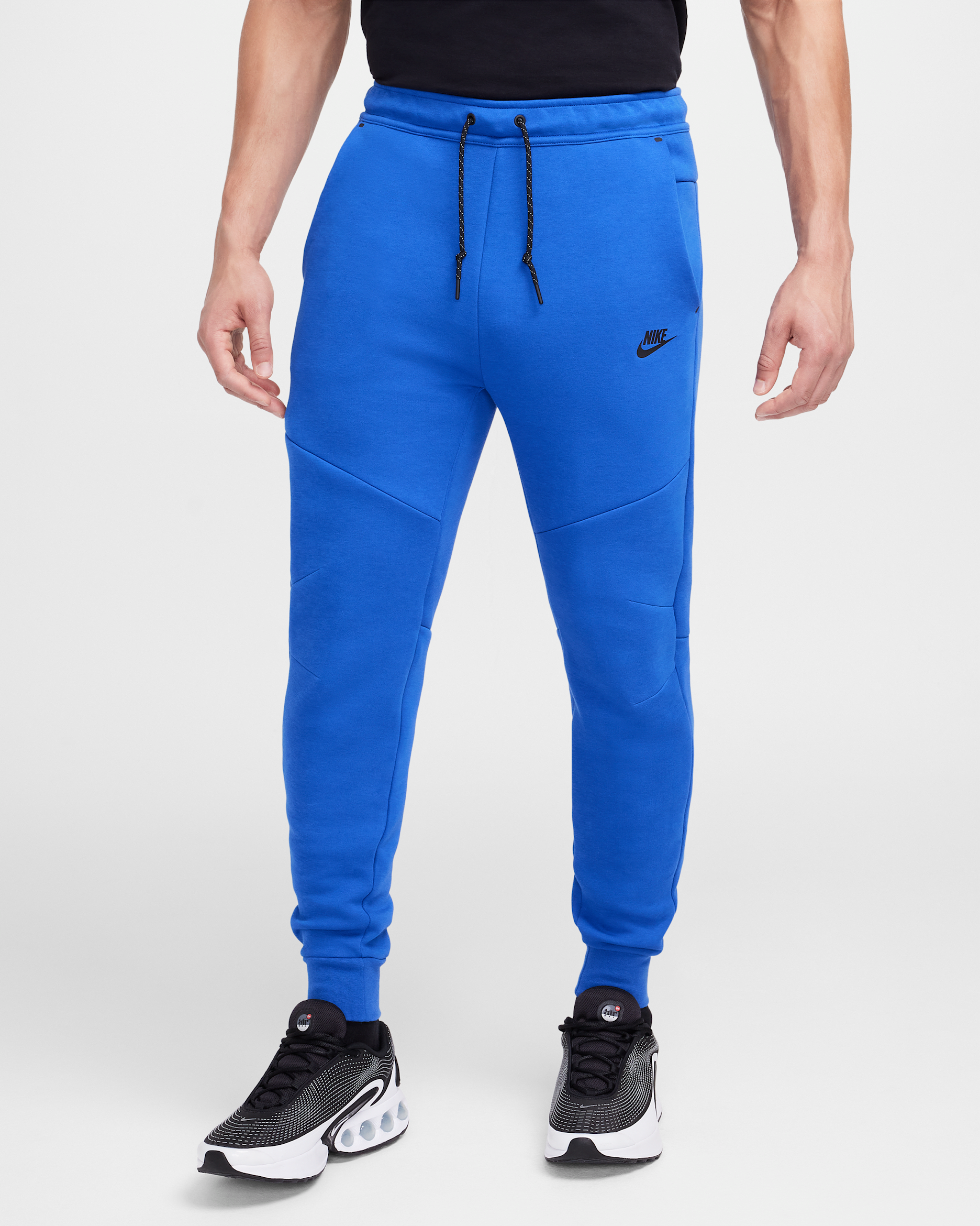 Nike Tech Men's Fleece Joggers - Game Royal/Black