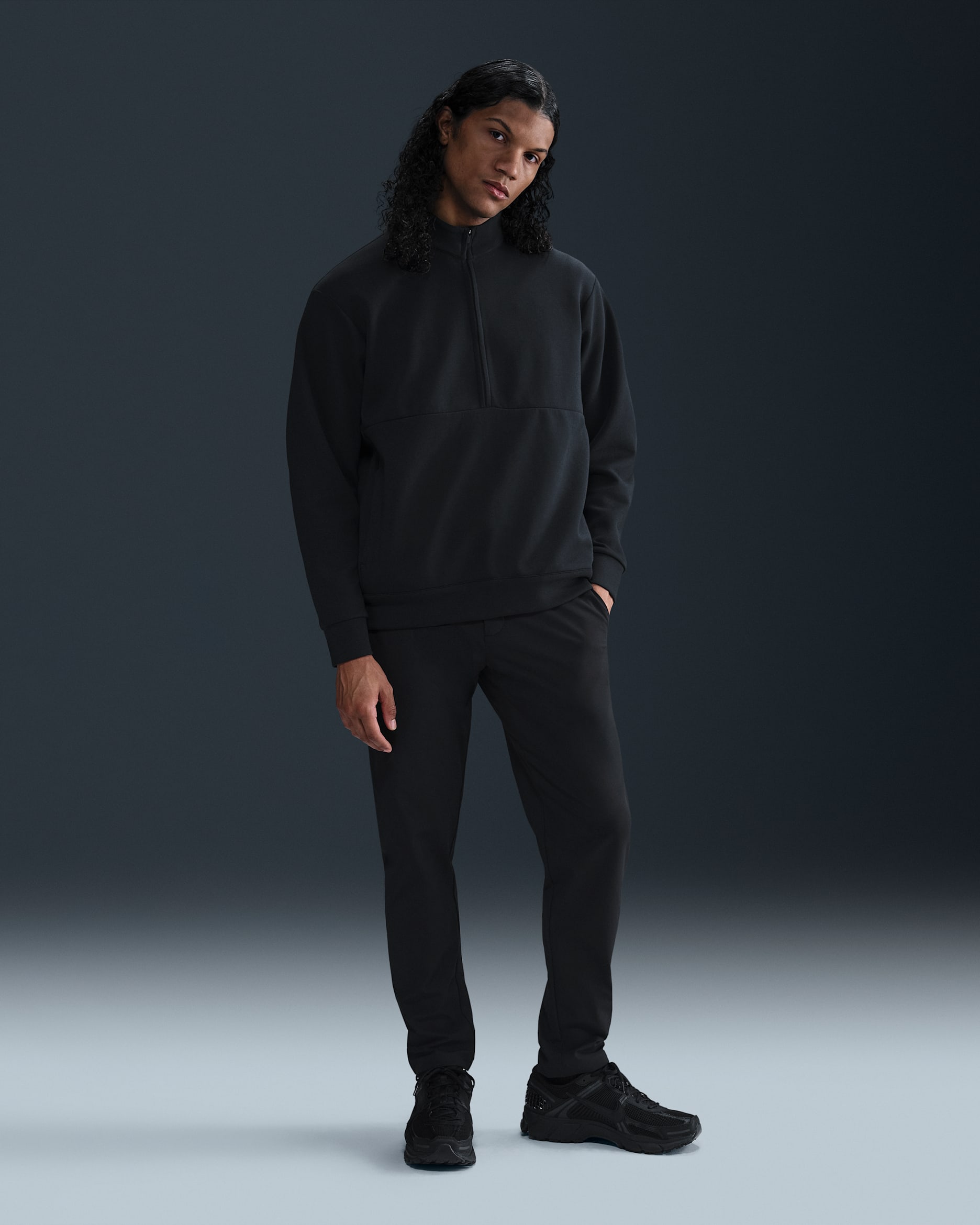 Nike 24.7 PerfectStretch Men's Dri-FIT 5-Pocket Slim-Fit Pants - Black/Black/Dark Smoke Grey