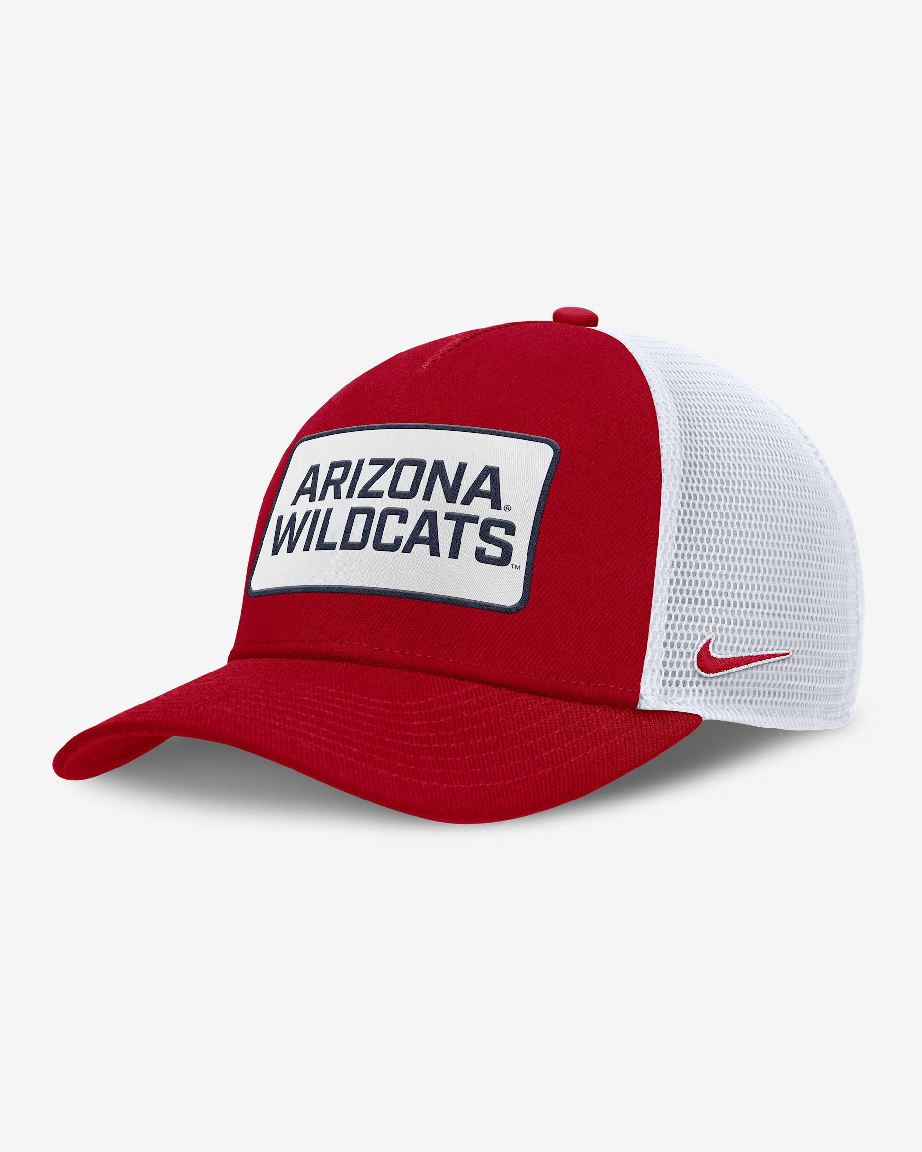 Gorra de rejilla universitaria Nike ajustable para hombre Arizona On-Field Rise - Rojo