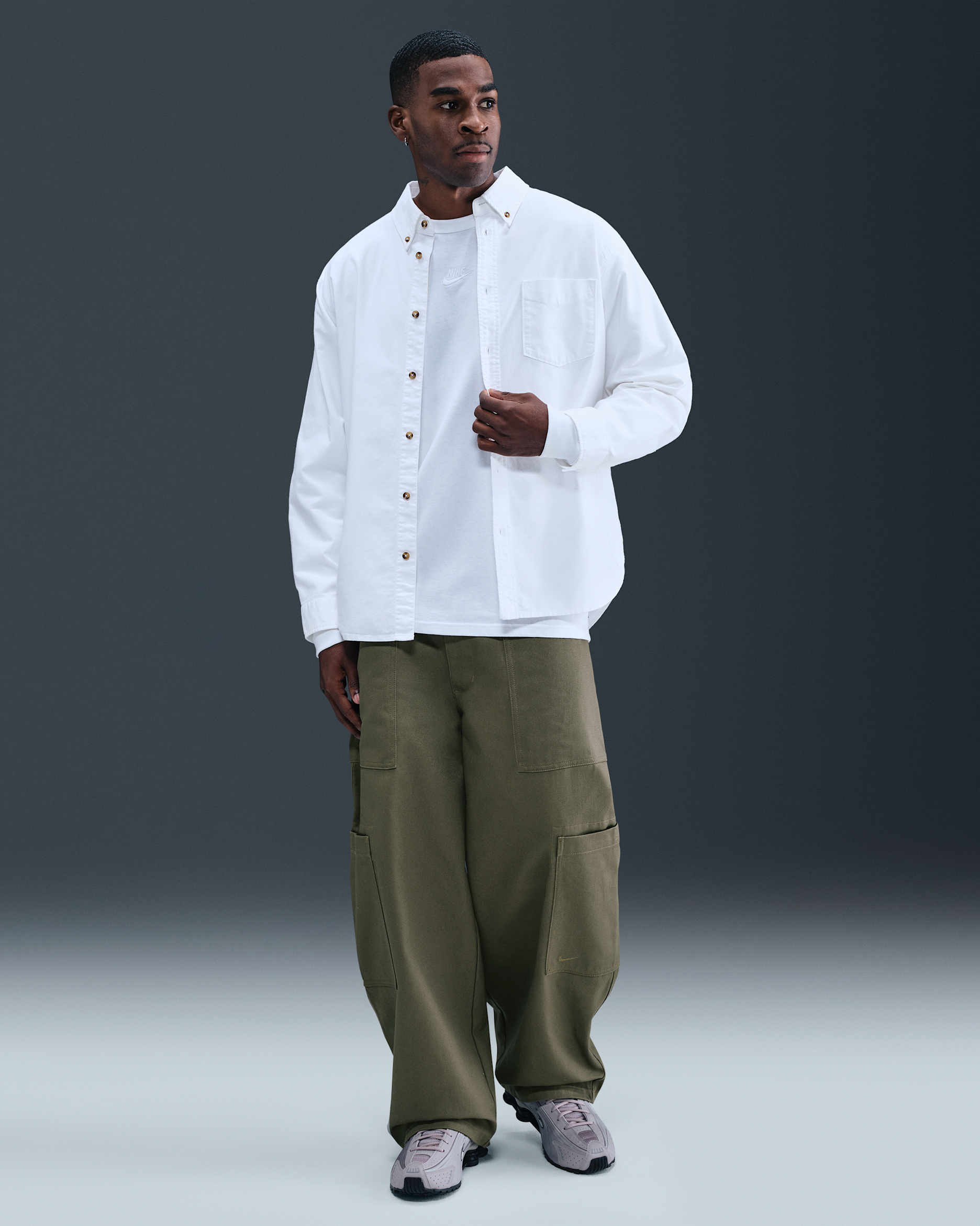 Nike Life Men's Utility Pants - Medium Olive/Medium Olive