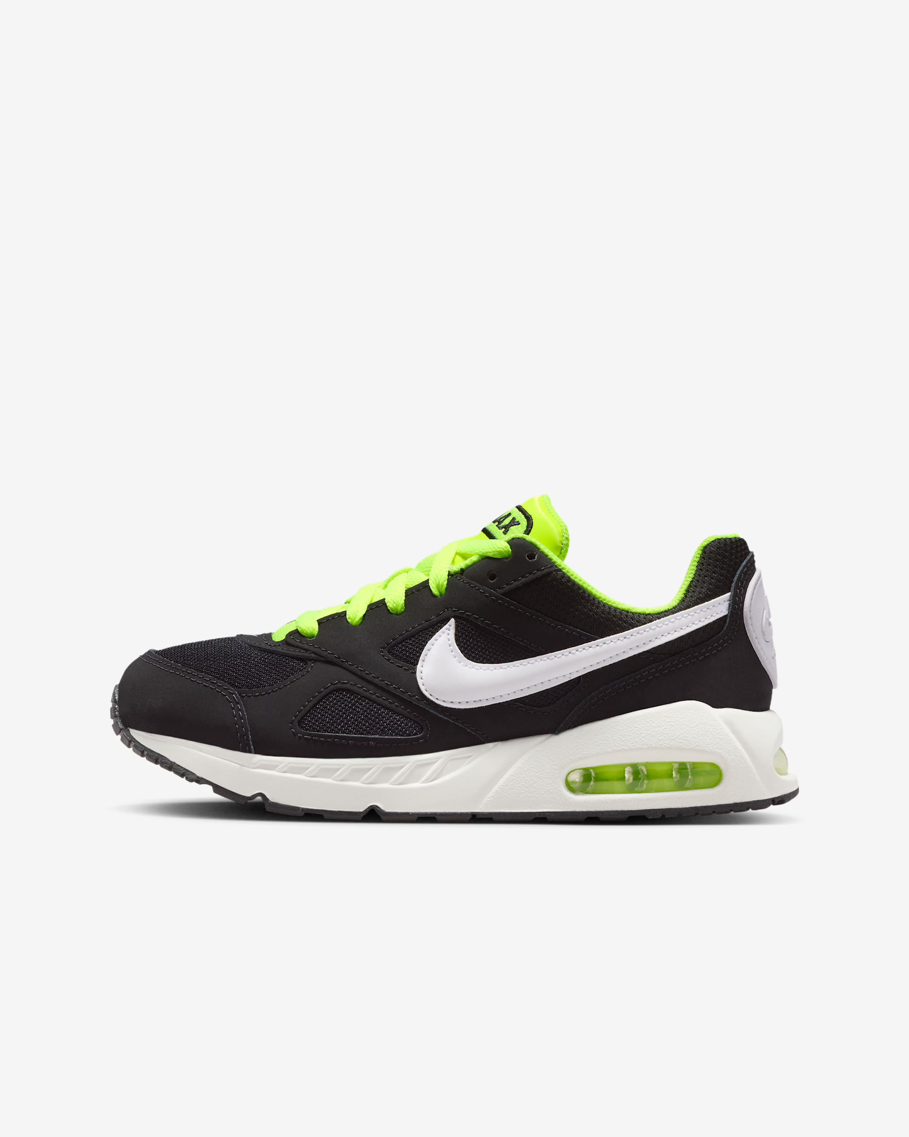 Chaussure Nike Air Max IVO pour ado - Noir/Volt/Blanc