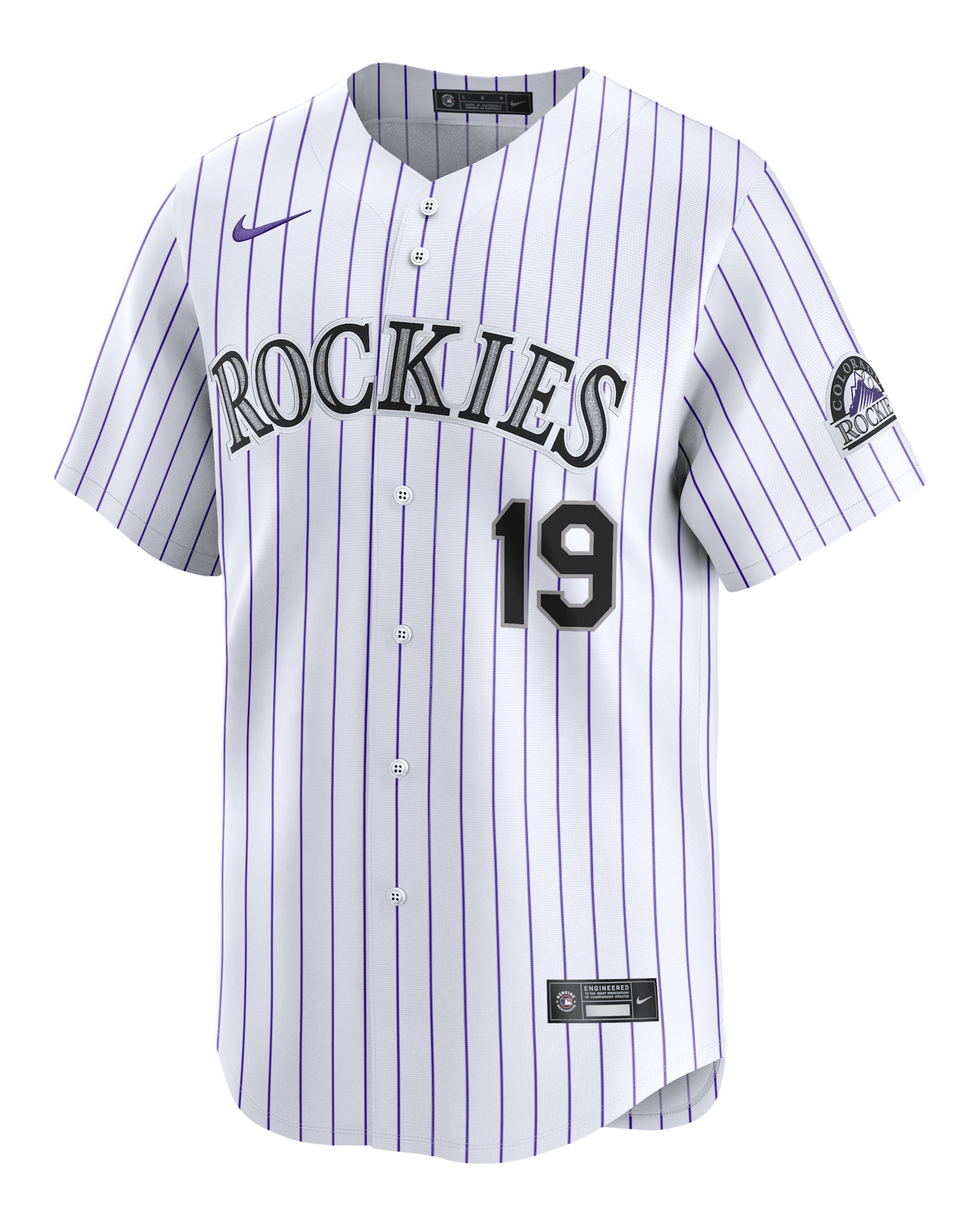 Charlie Blackmon Colorado Rockies Men's Nike Dri-FIT ADV MLB Limited Jersey - White